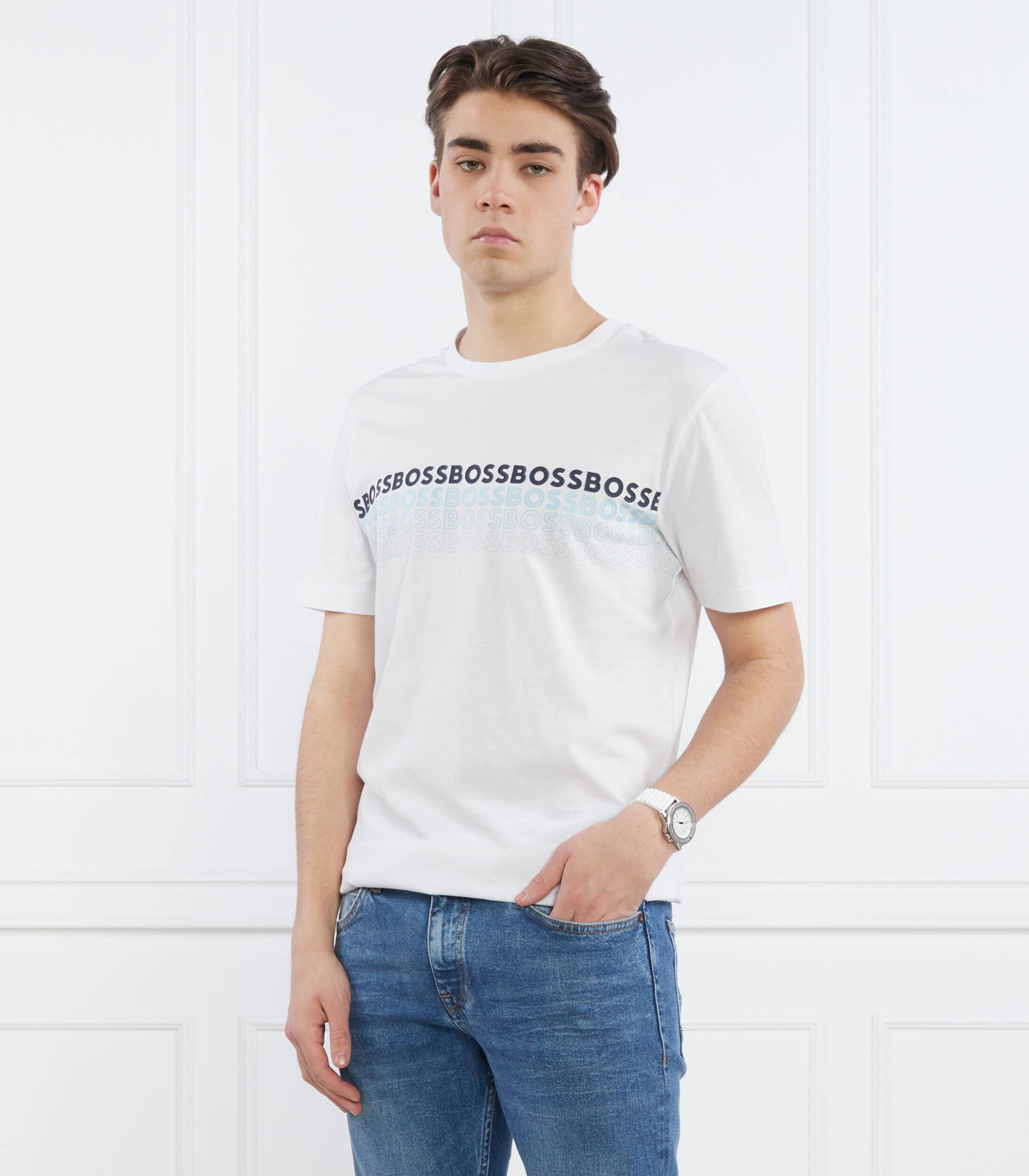 BOSS Green Tricou Tee 2