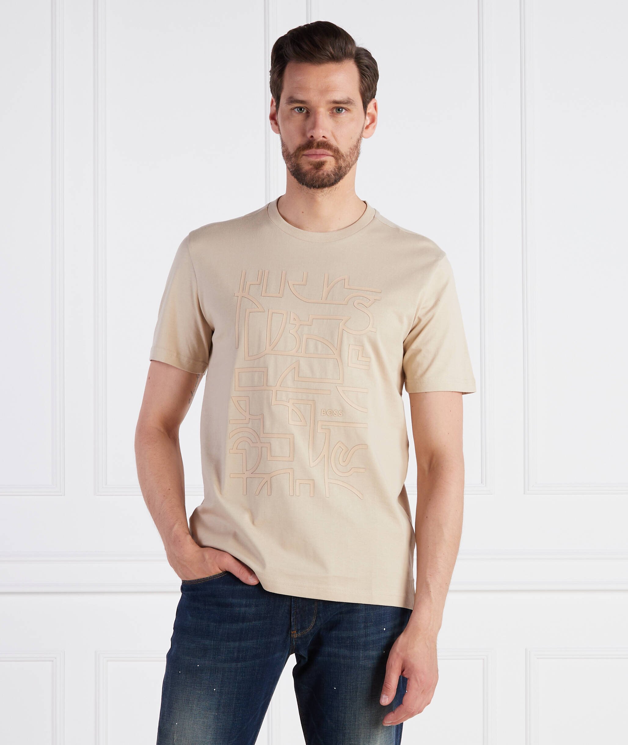 BOSS Green Tricou Tee 2 | Regular Fit