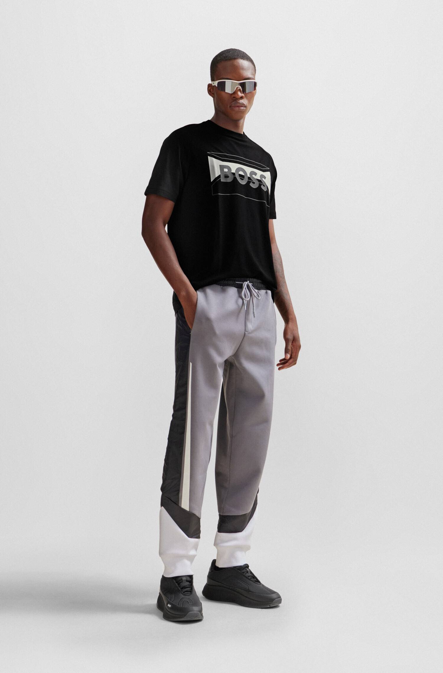 BOSS Green Tricou Tee 2 | Regular Fit | stretch