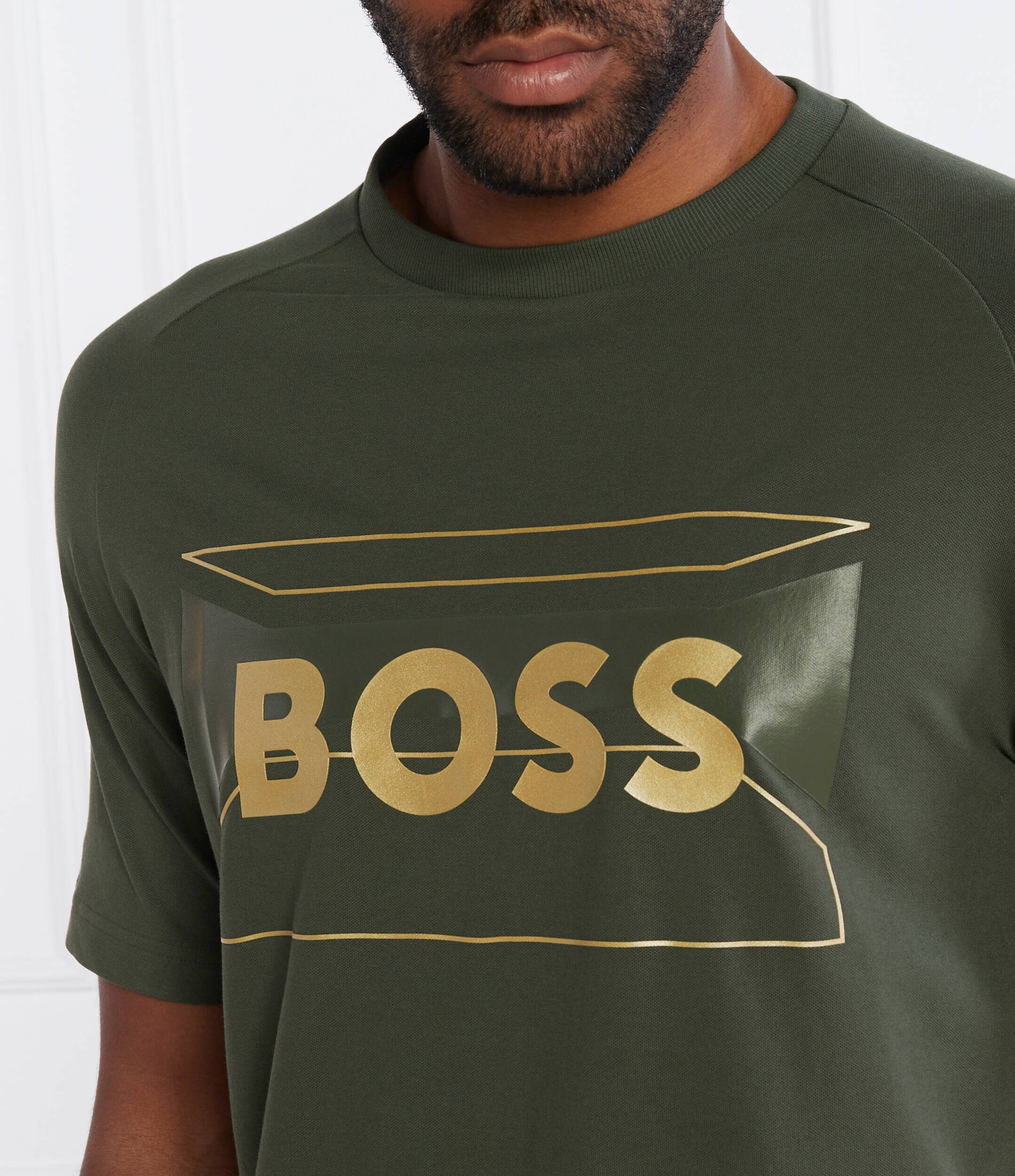 BOSS Green Tricou Tee 2 | Regular Fit | stretch