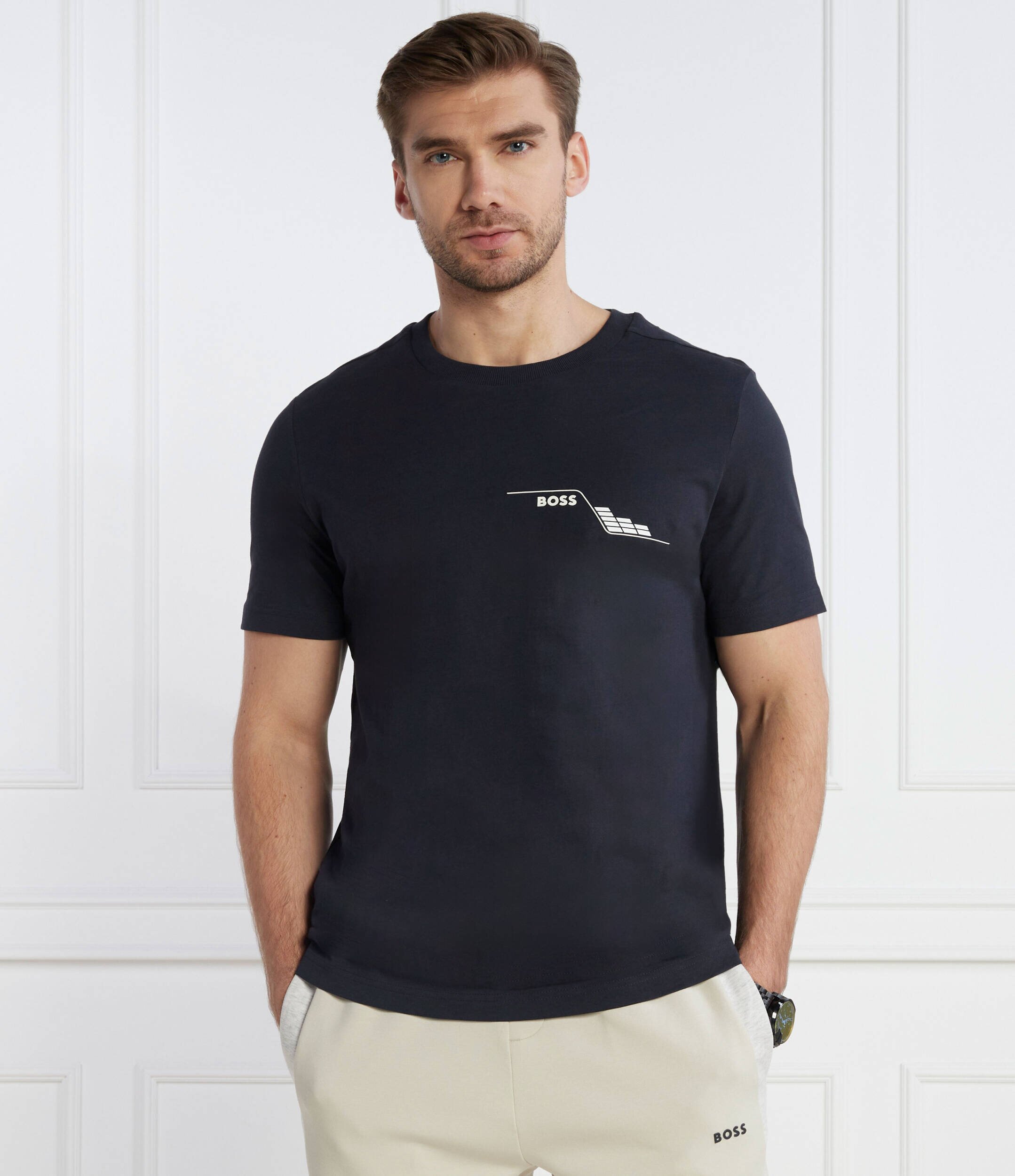 BOSS Green Tricou Tee 3 | Regular Fit