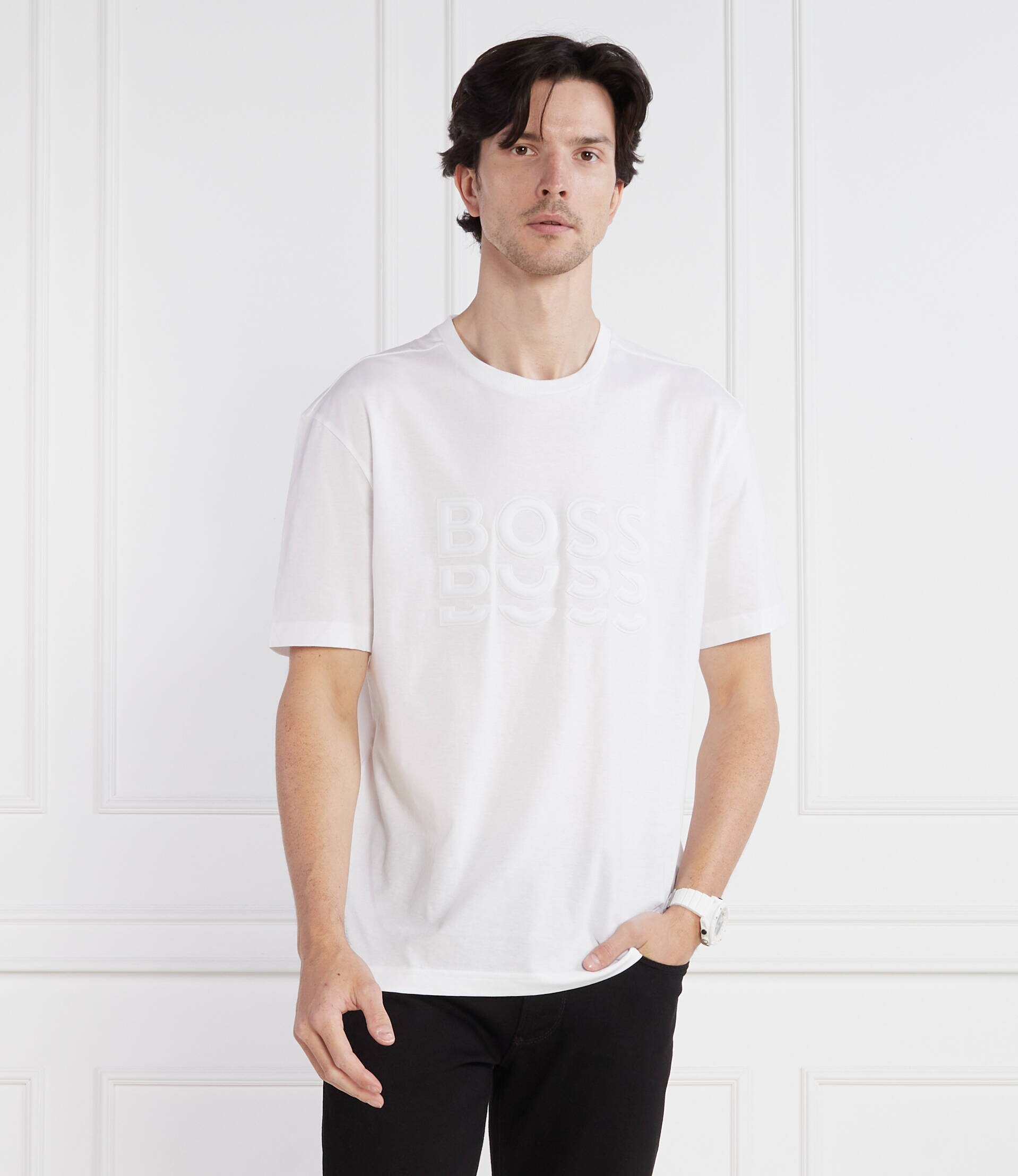 BOSS Green Tricou Tee 3 | Regular Fit