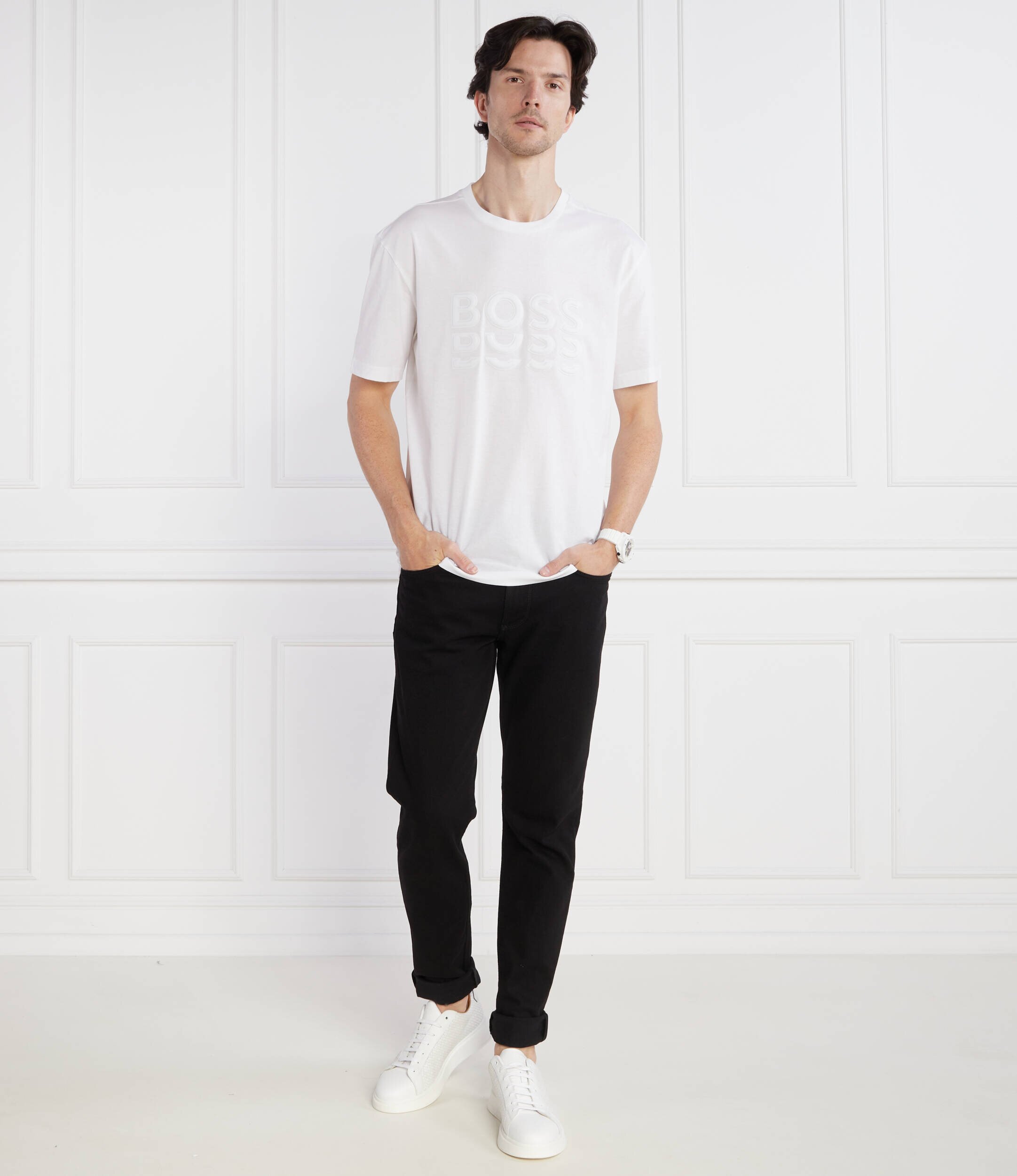 BOSS Green Tricou Tee 3 | Regular Fit