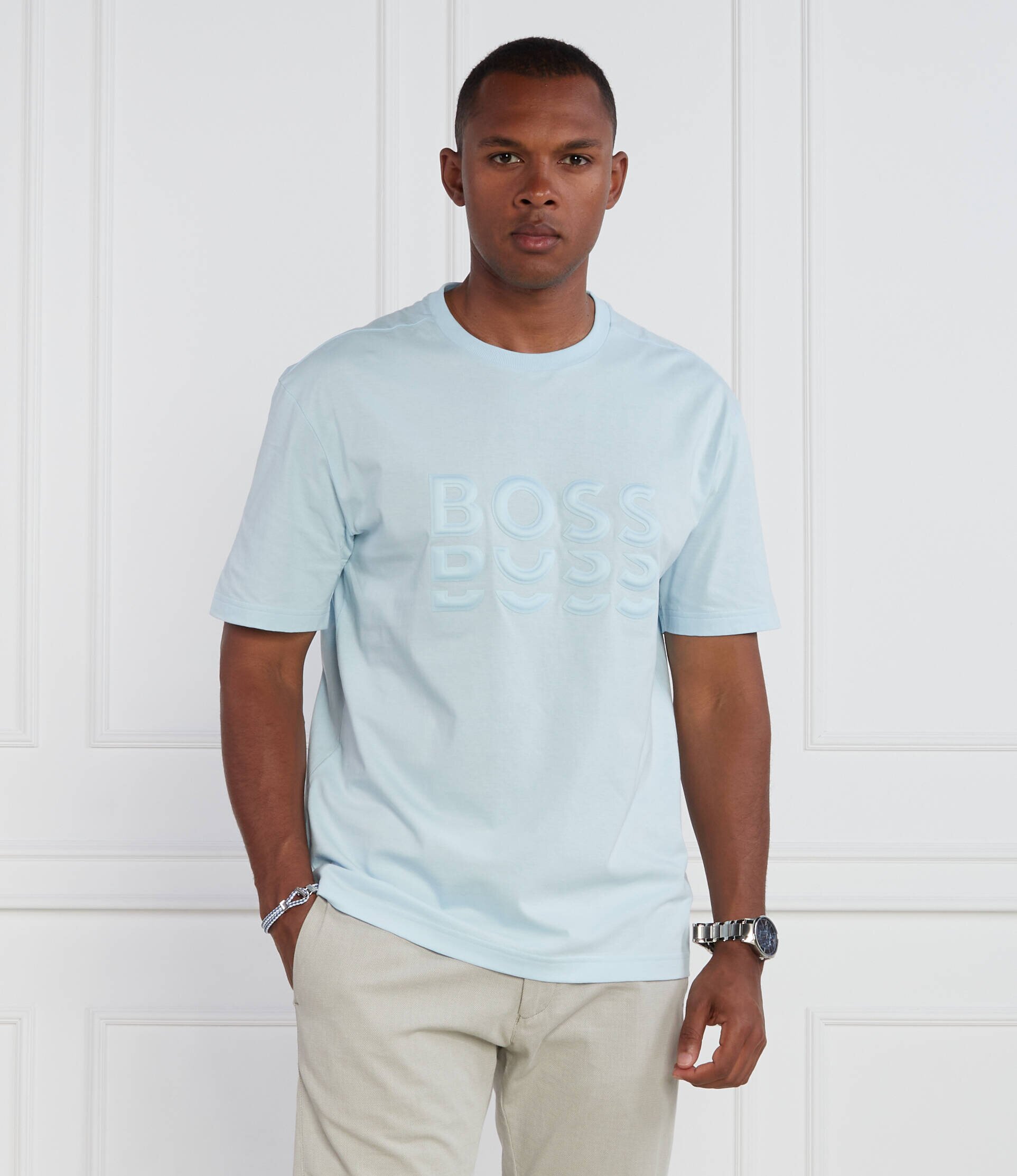 BOSS Green Tricou Tee 3 | Regular Fit