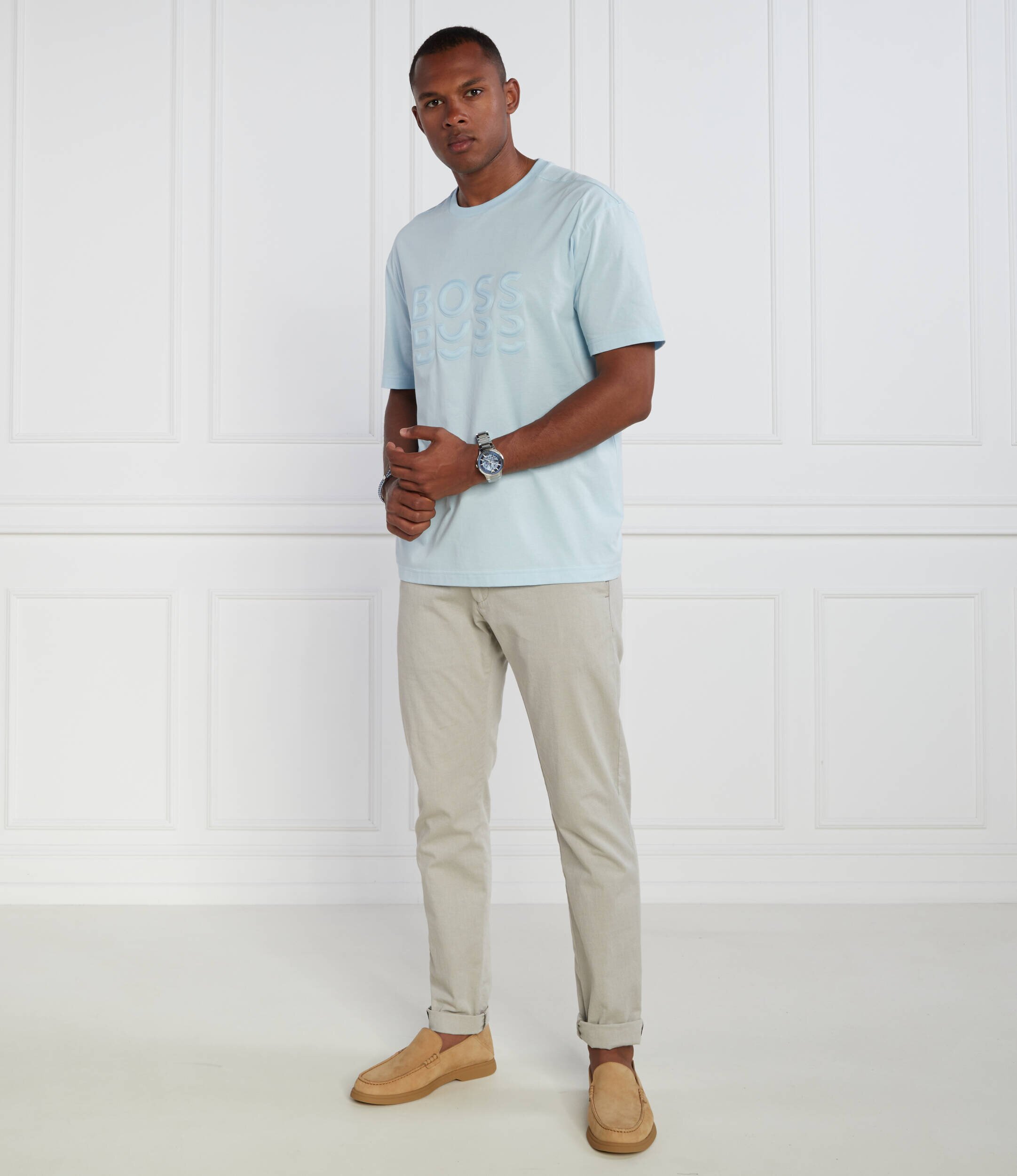 BOSS Green Tricou Tee 3 | Regular Fit