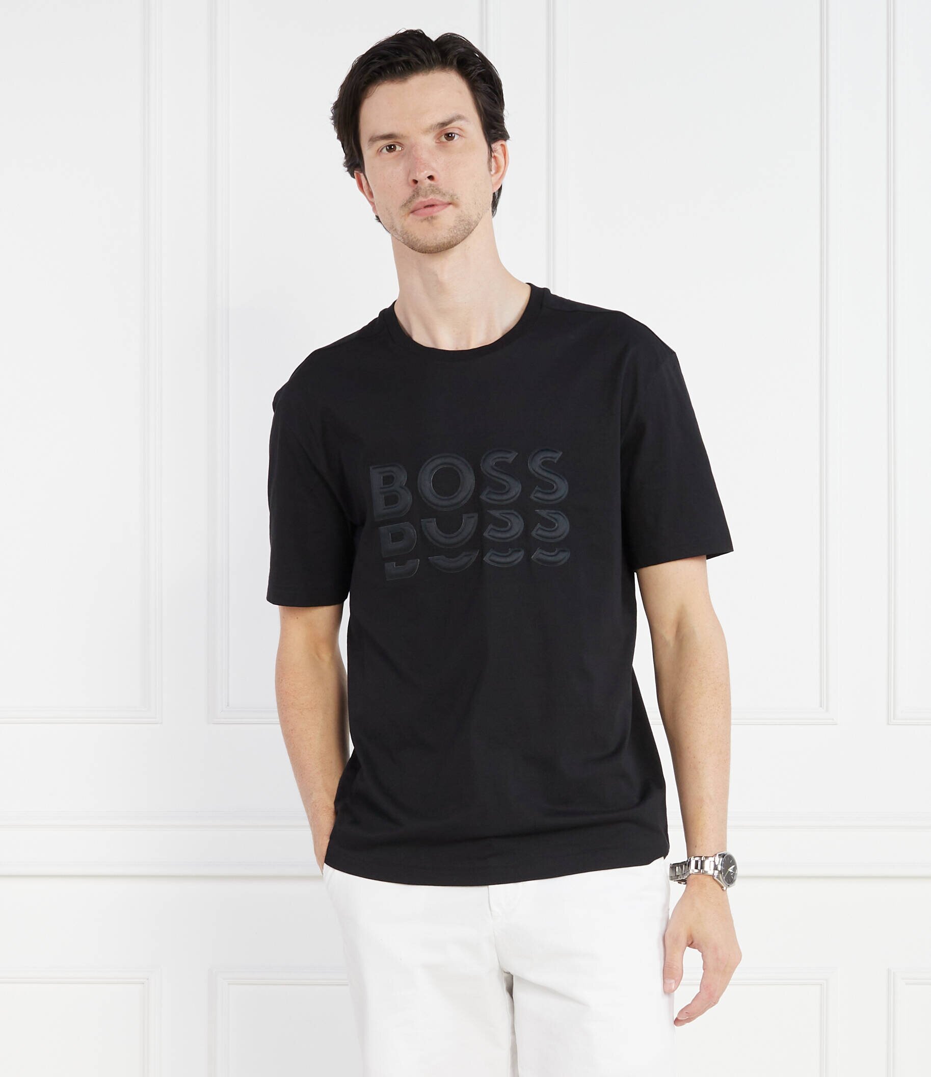BOSS Green Tricou Tee 3 | Regular Fit