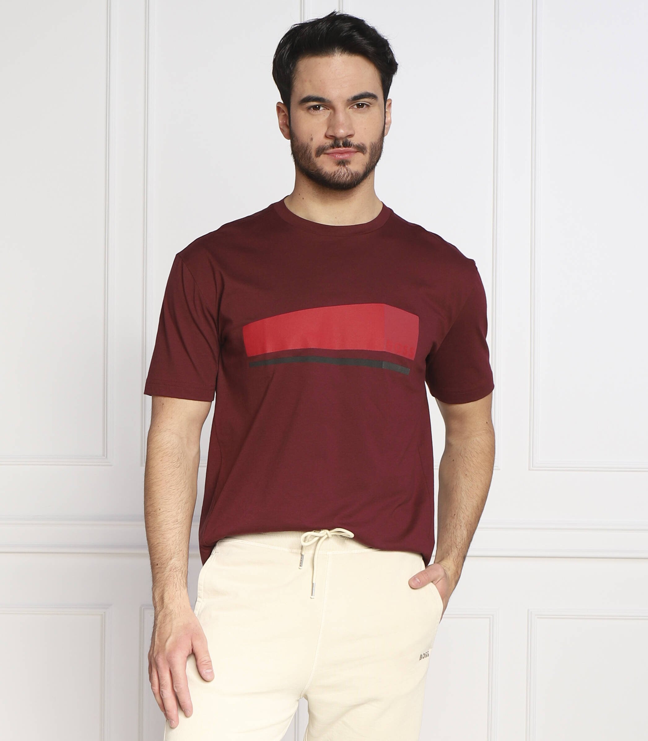 BOSS Green Tricou Tee 3 | Relaxed fit