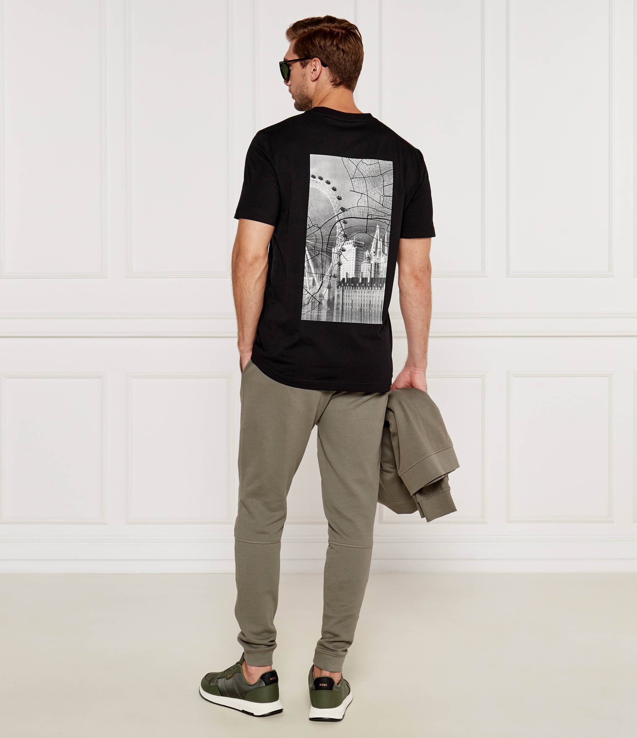 BOSS Green Tricou Tee 4 | Regular Fit