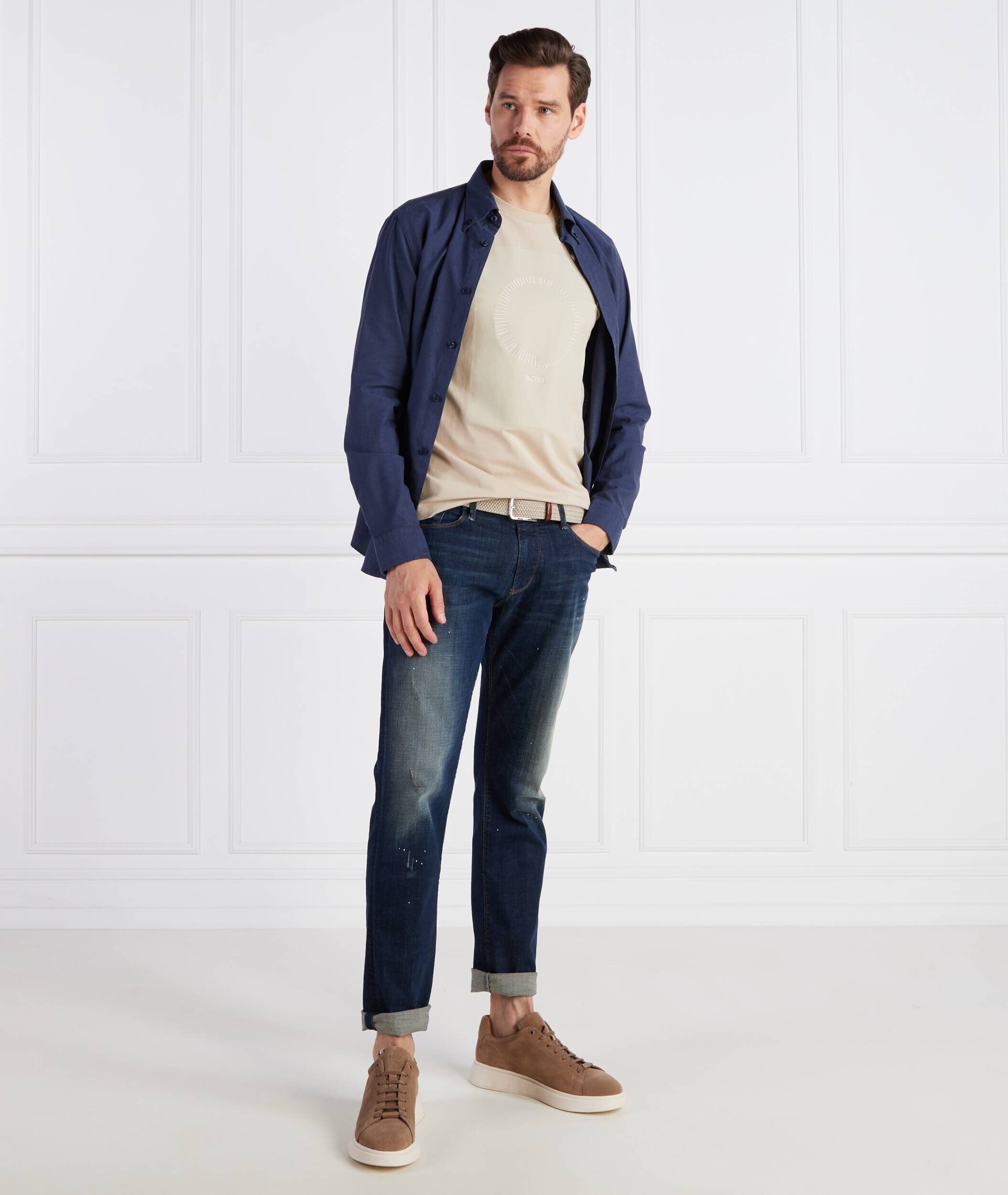 BOSS Green Tricou Tee 4 | Regular Fit