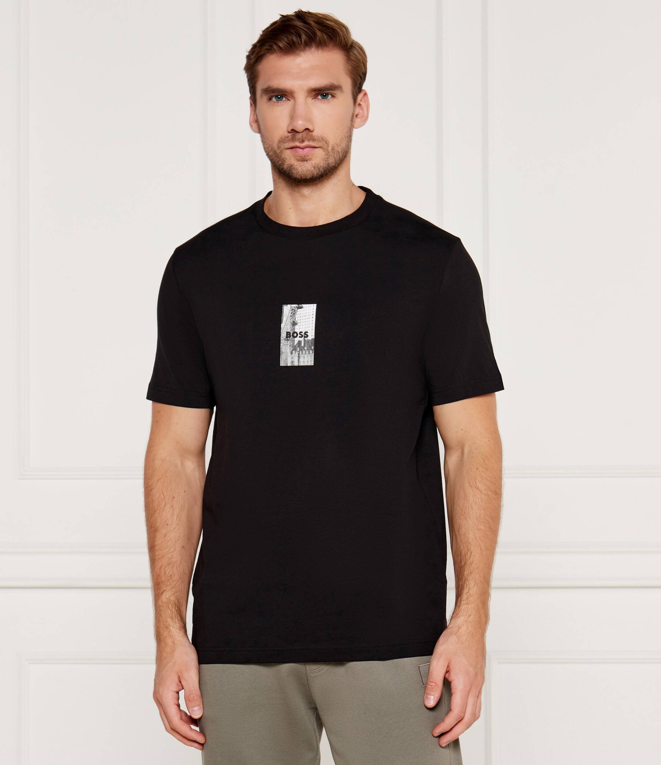 BOSS Green Tricou Tee 4 | Regular Fit