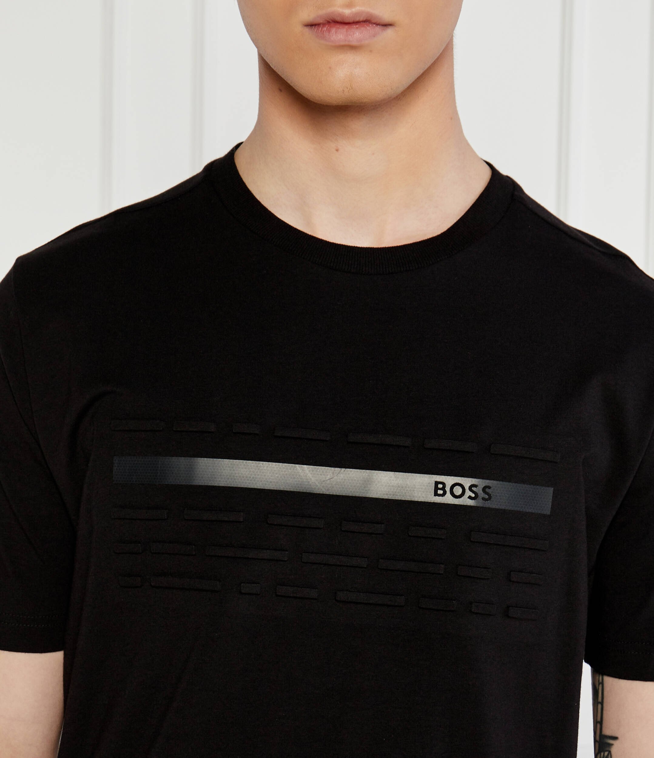 BOSS Green Tricou Tee 4 | Regular Fit | stretch