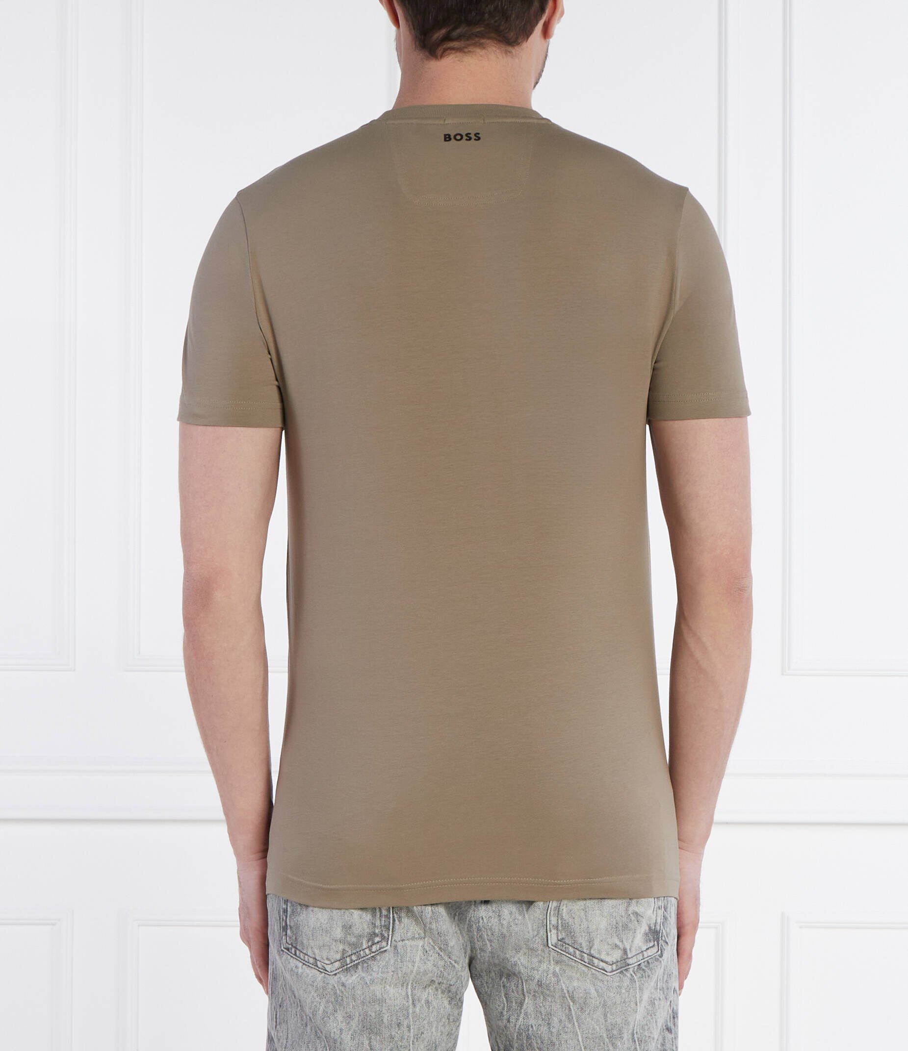 BOSS Green Tricou Tee 4 | Regular Fit | stretch