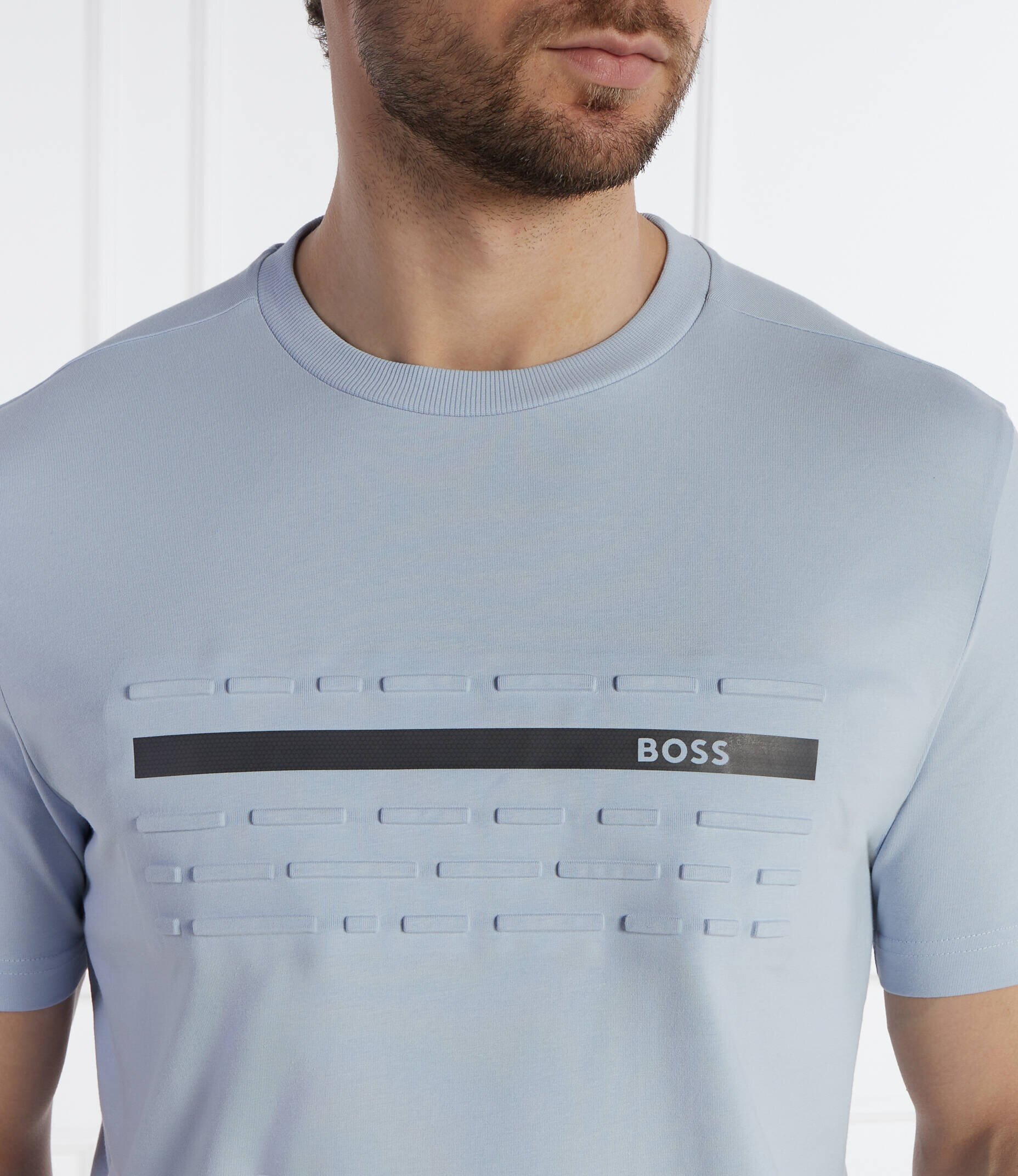 BOSS Green Tricou Tee 4 | Regular Fit | stretch