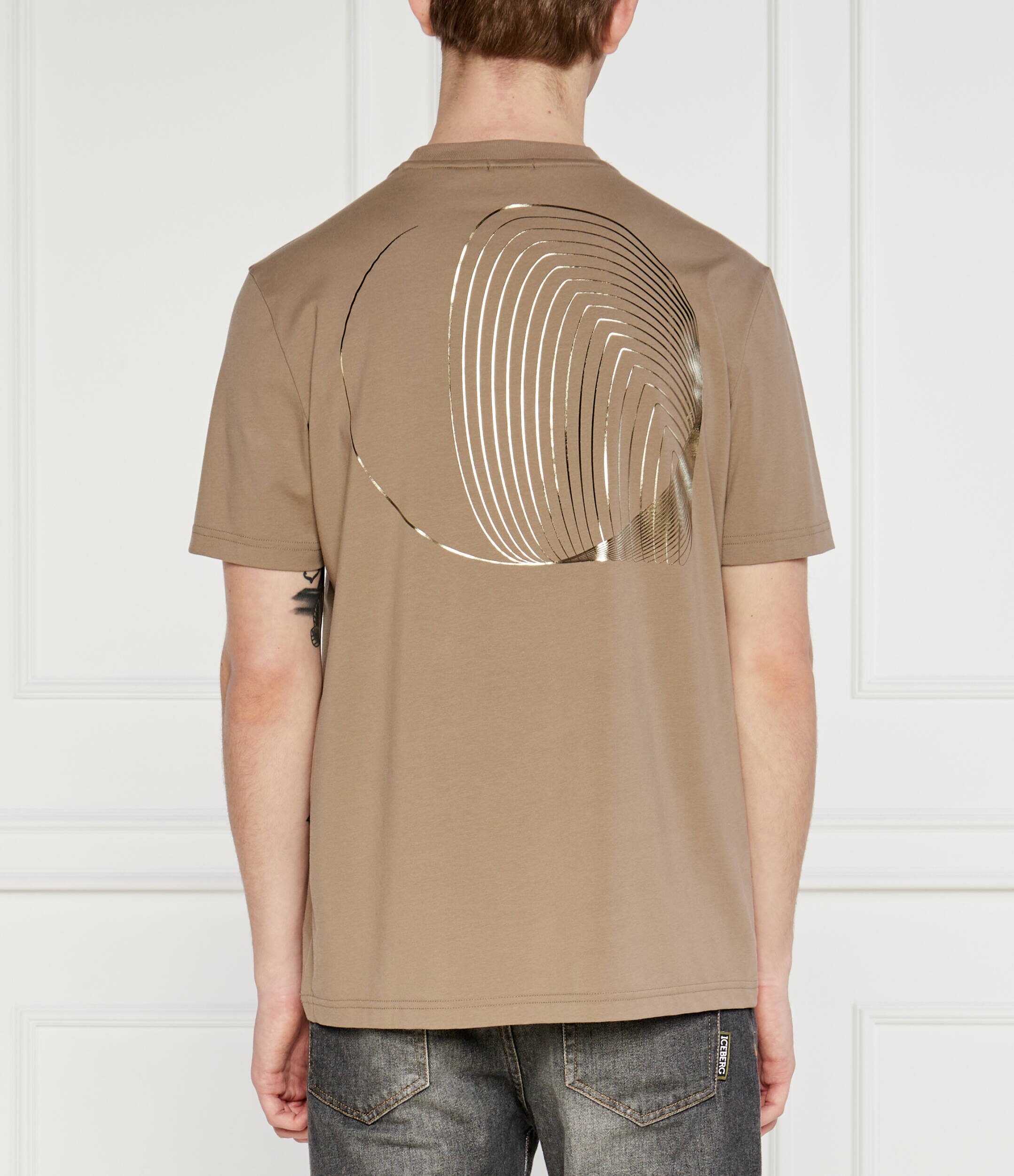 BOSS Green Tricou Tee 5 | Regular Fit | stretch