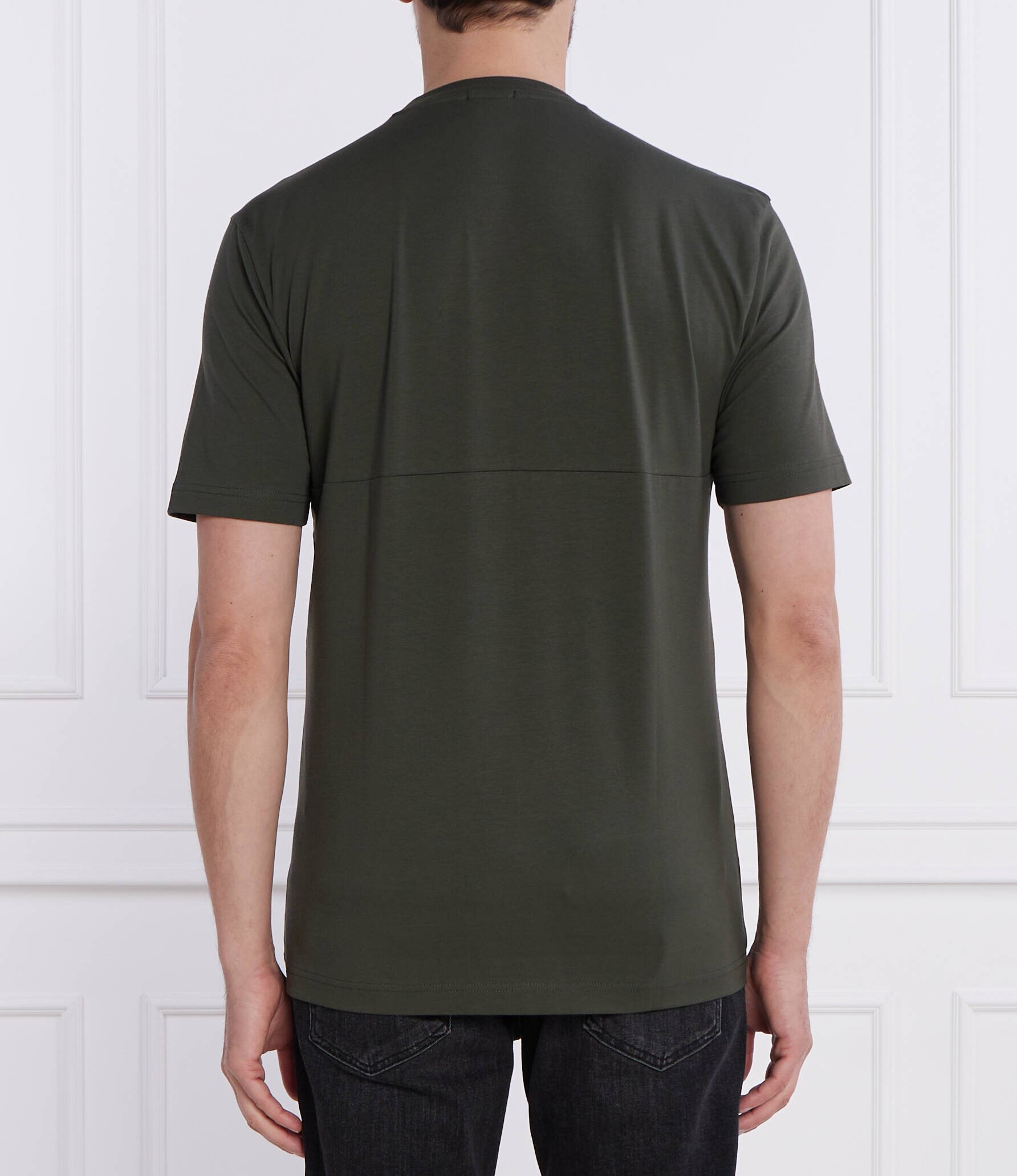 BOSS Green Tricou Tee 5 | Regular Fit | stretch
