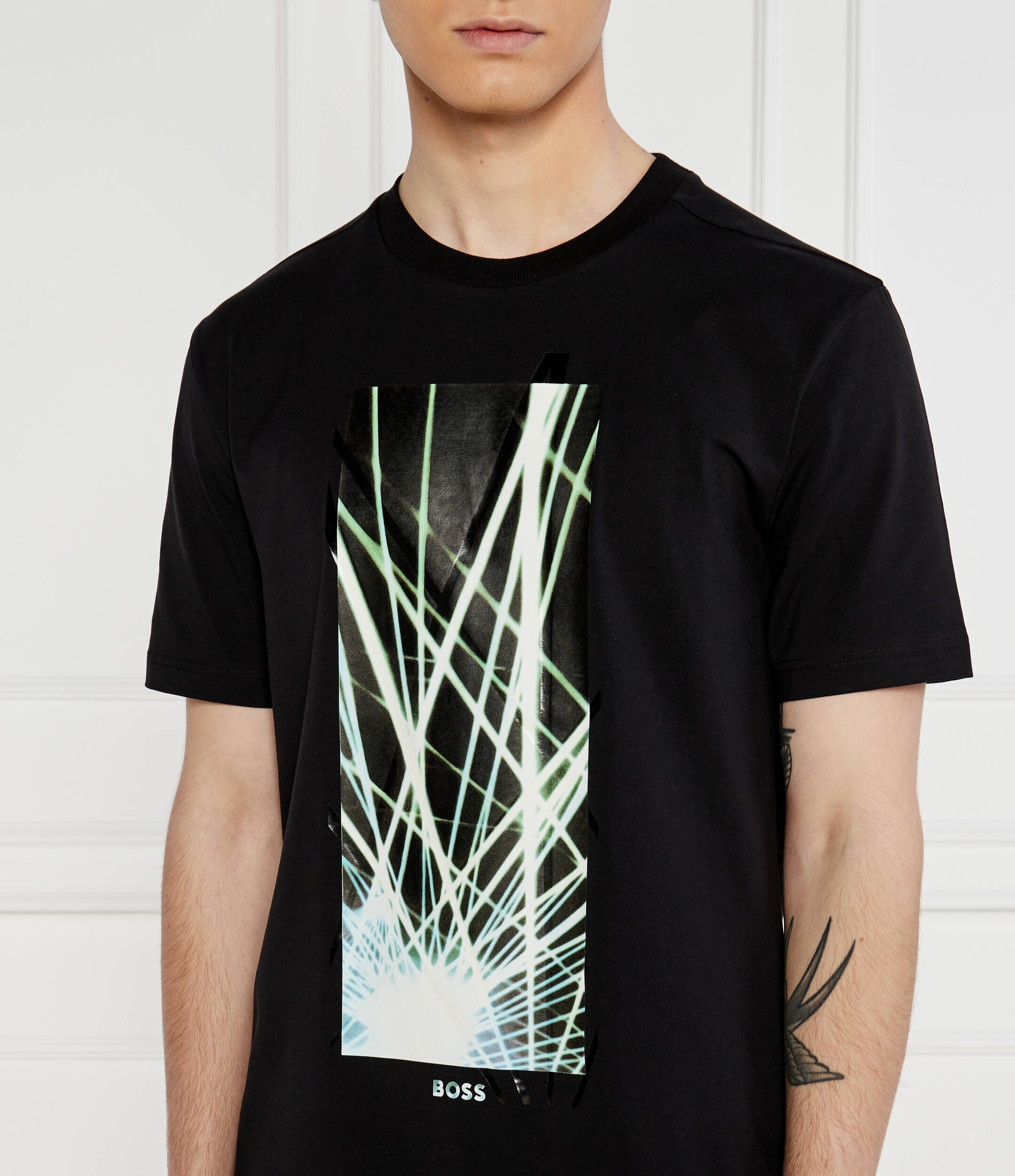 BOSS Green Tricou Tee 6 | Regular Fit | stretch