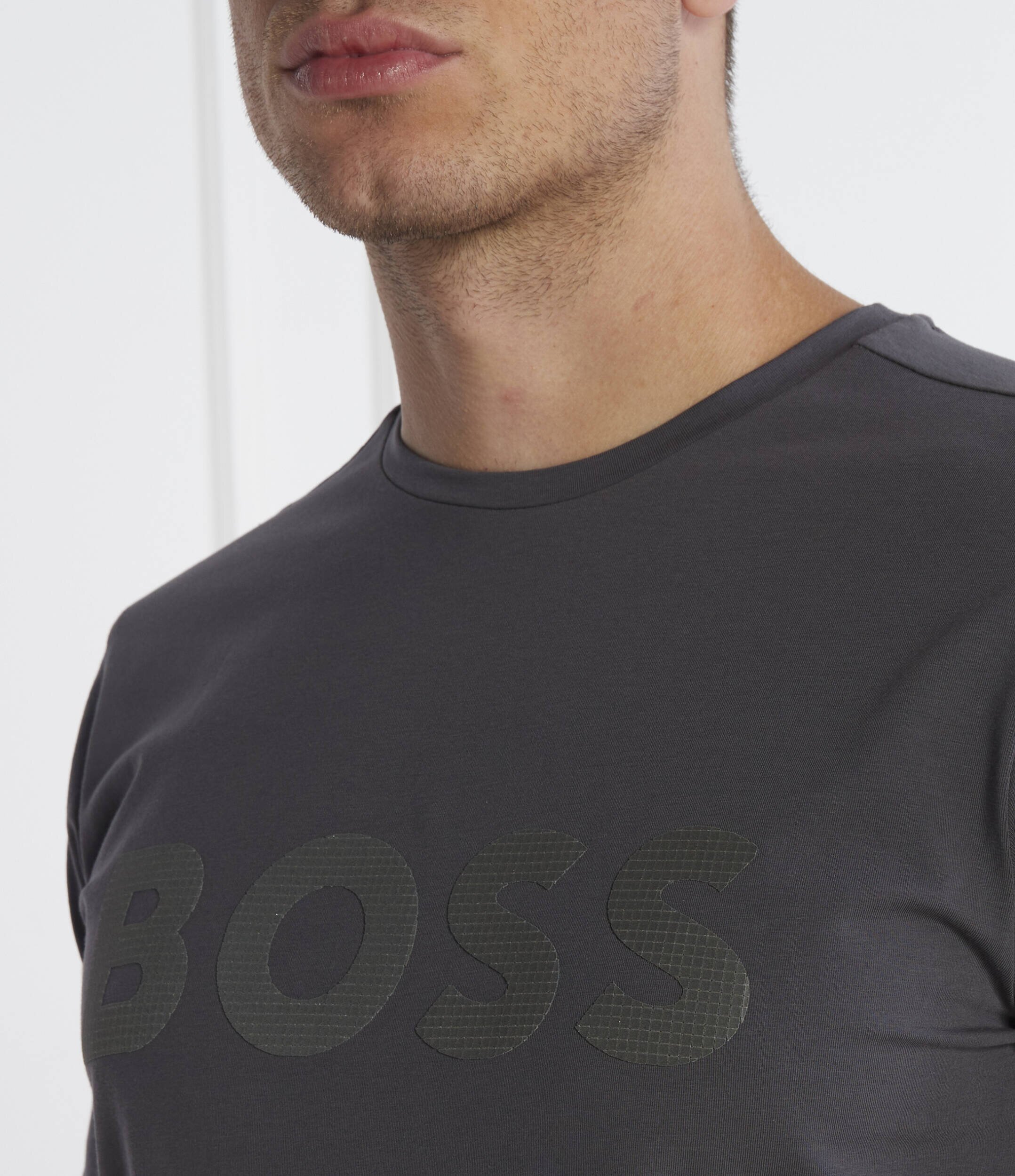 BOSS Green Tricou Tee 8 | Slim Fit | stretch