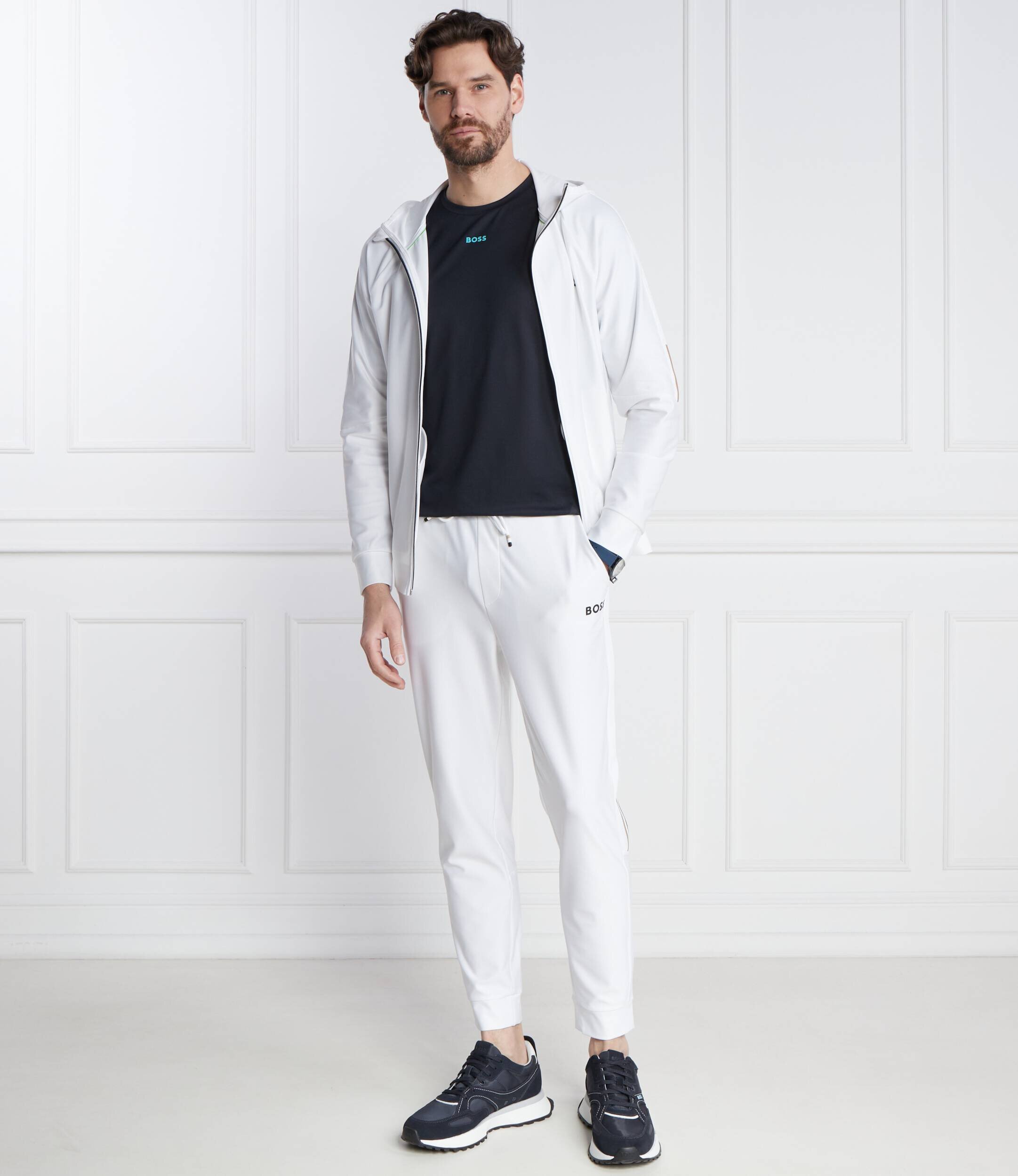 BOSS Green Tricou Tee Active 1 | Slim Fit | stretch