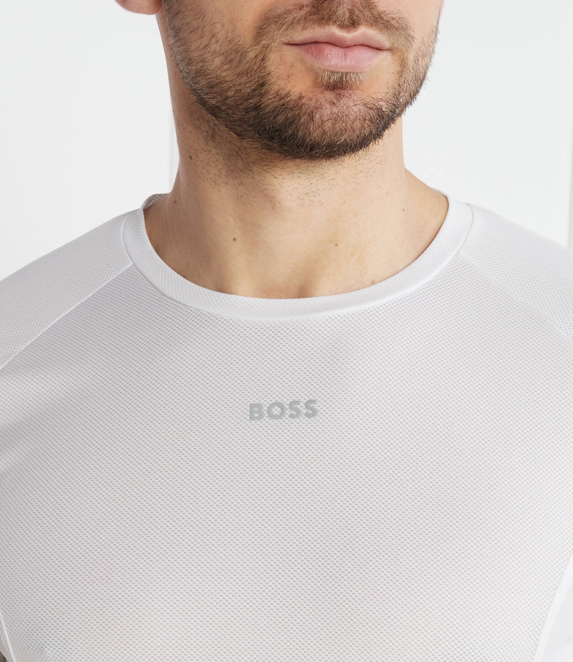 BOSS Green Tricou Tee Active 1 | Slim Fit | stretch