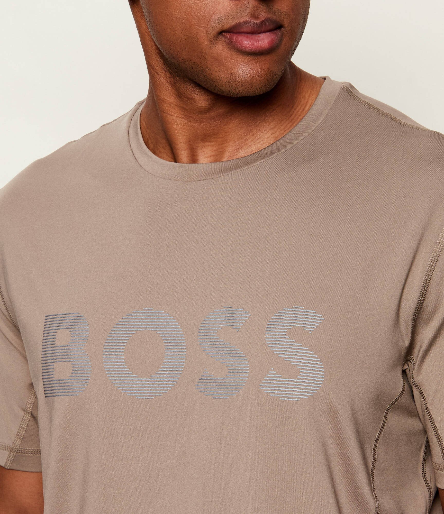 BOSS Green Tricou Tee Active | Slim Fit | stretch