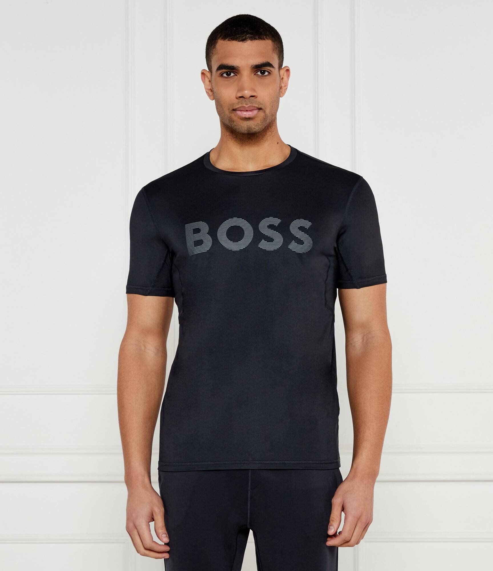 BOSS Green Tricou Tee Active | Slim Fit | stretch