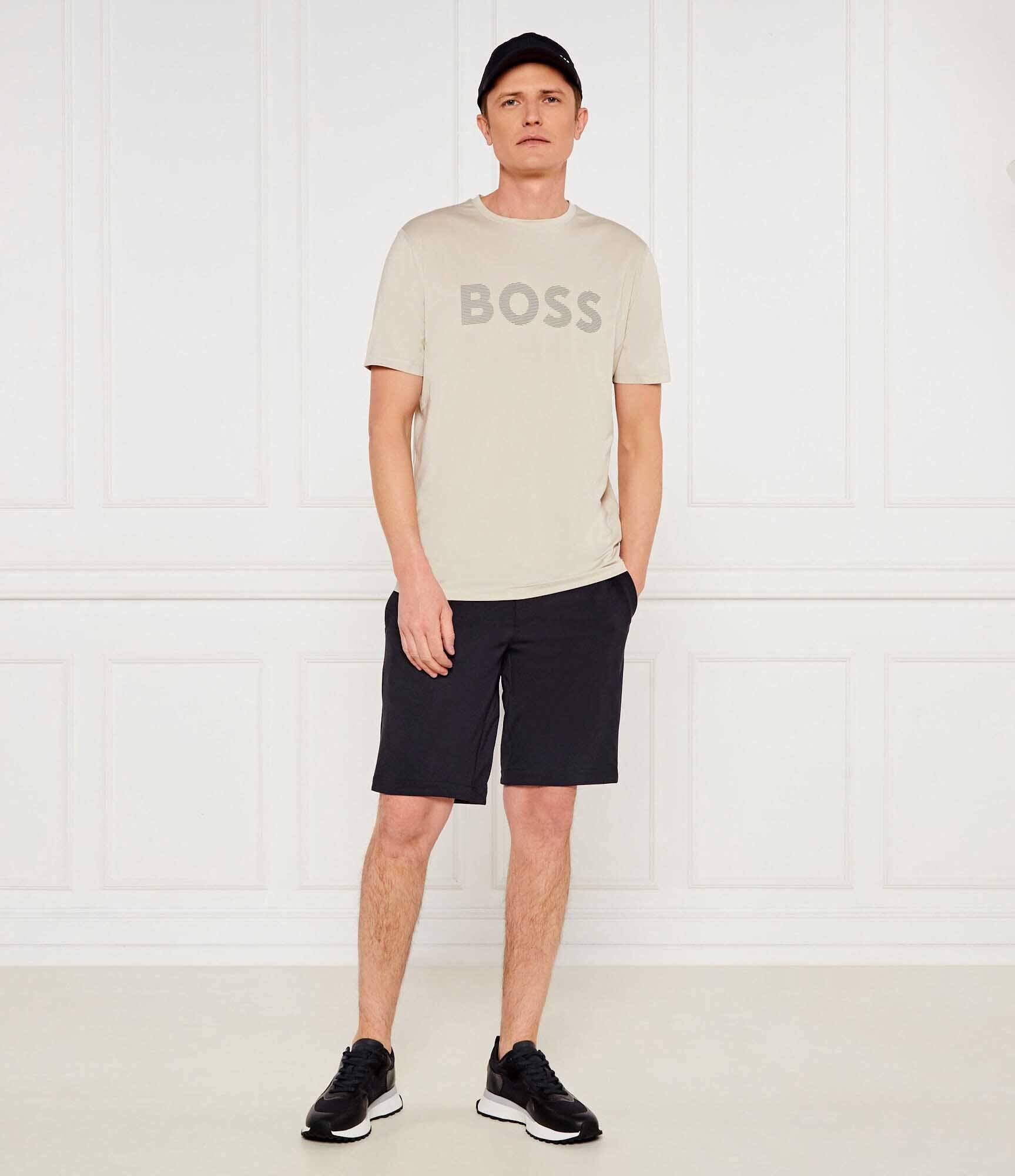 BOSS Green Tricou Tee Active | Slim Fit | stretch