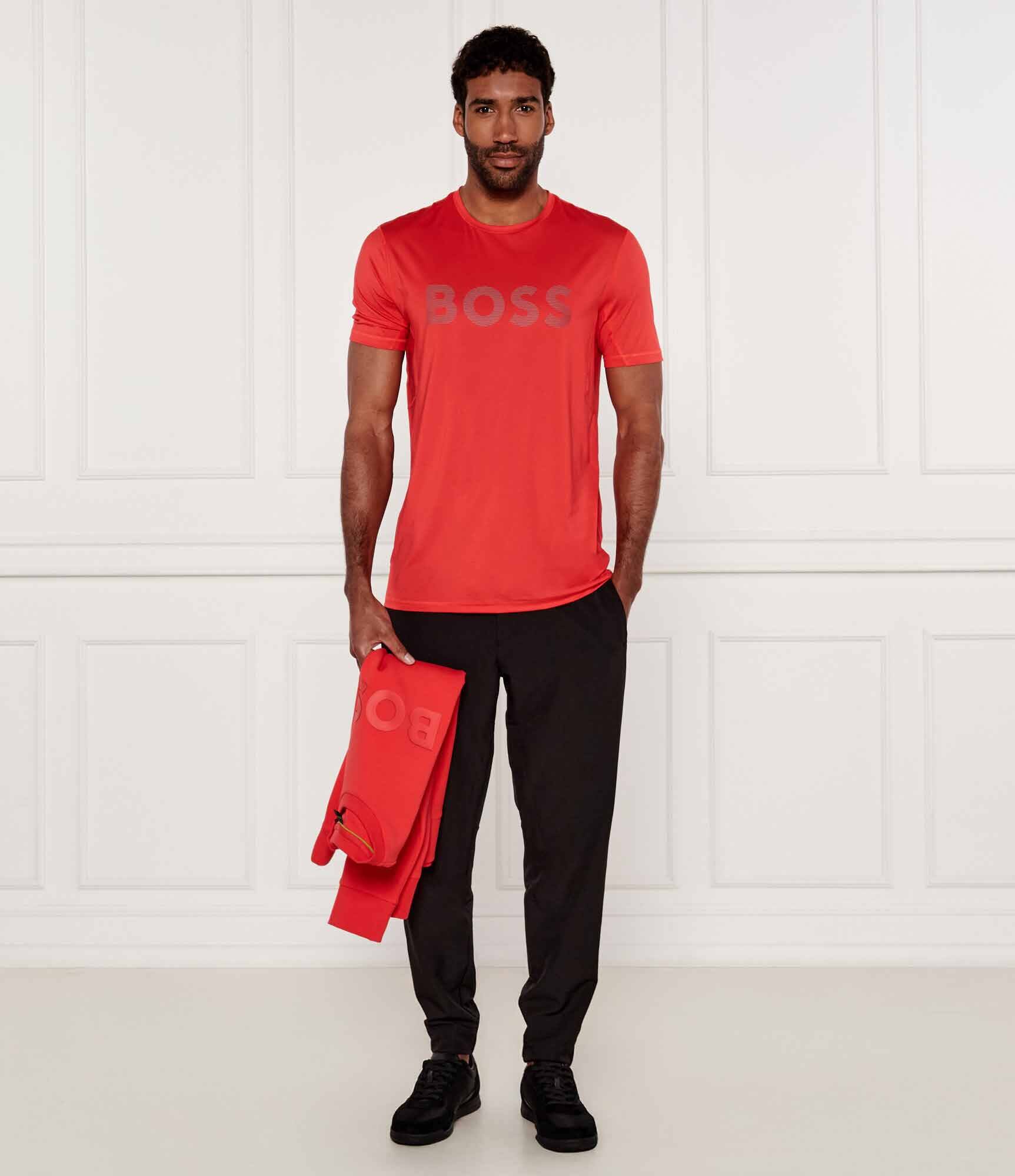 BOSS Green Tricou Tee Active | Slim Fit | stretch