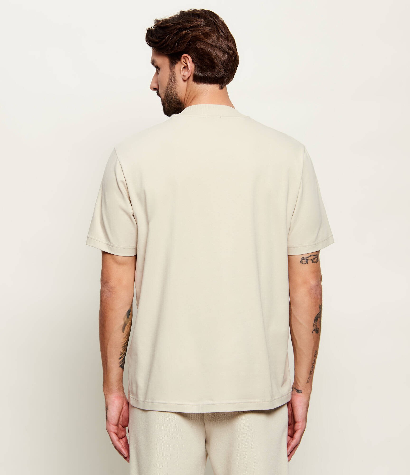 BOSS Green Tricou Tee Collar | Loose fit | stretch
