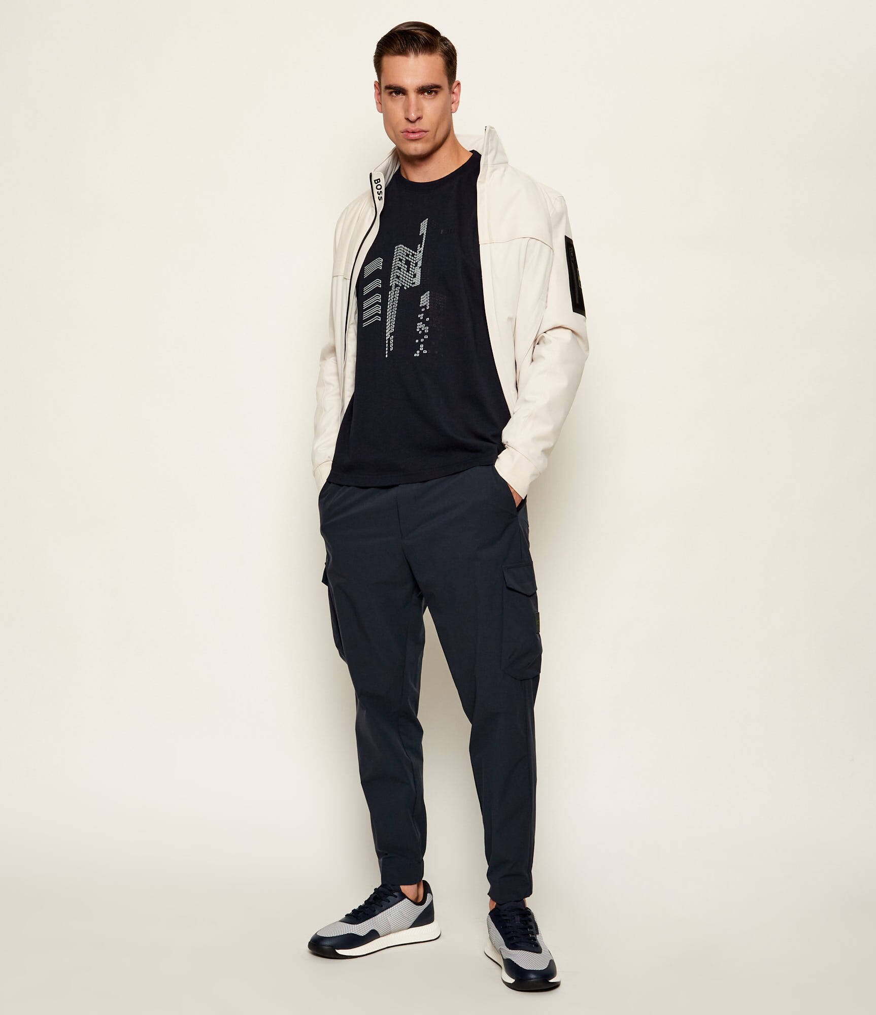 BOSS Green Tricou Tee GRX Zone | Relaxed fit