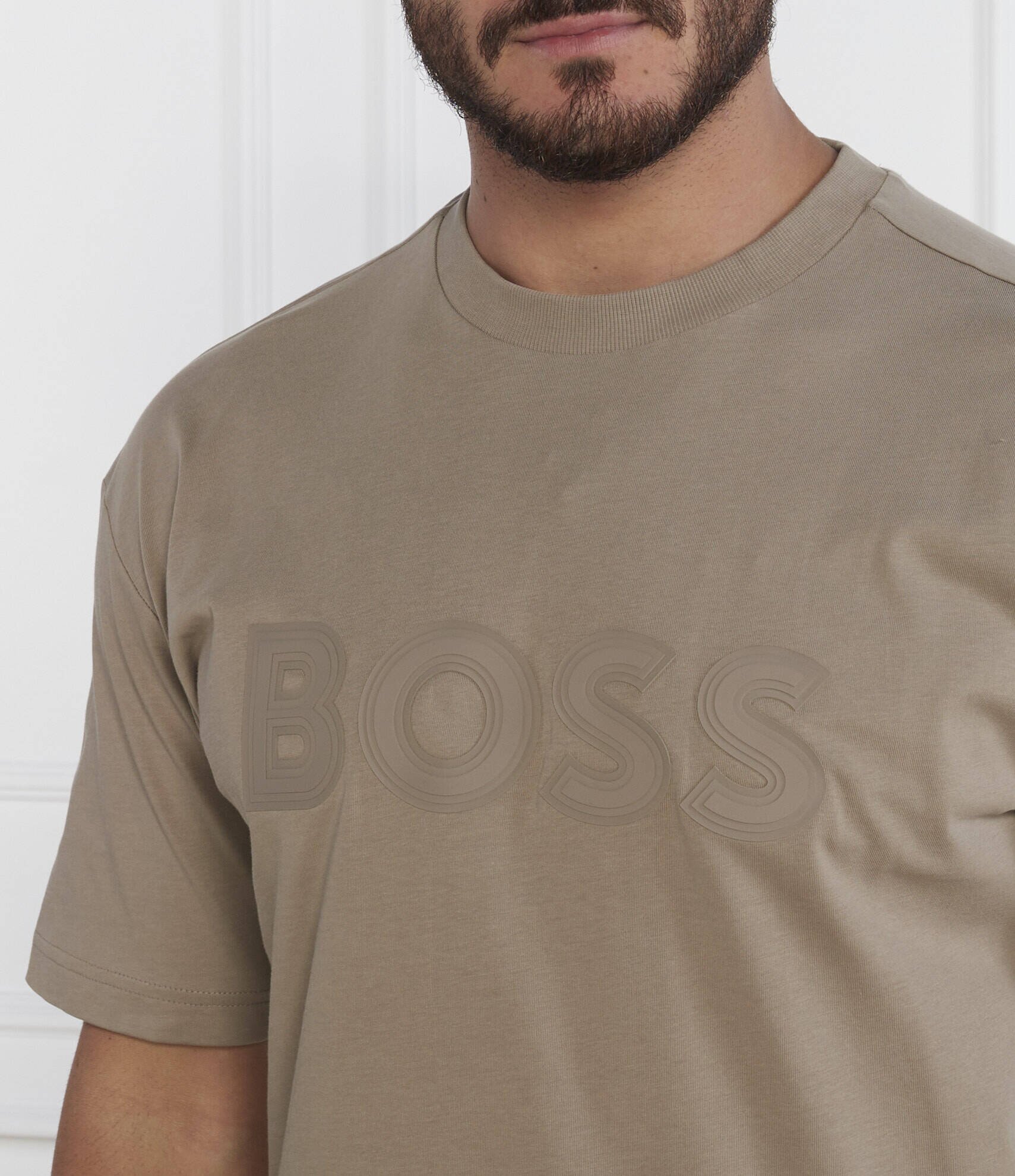 BOSS Green Tricou Tee Lotus | Regular Fit