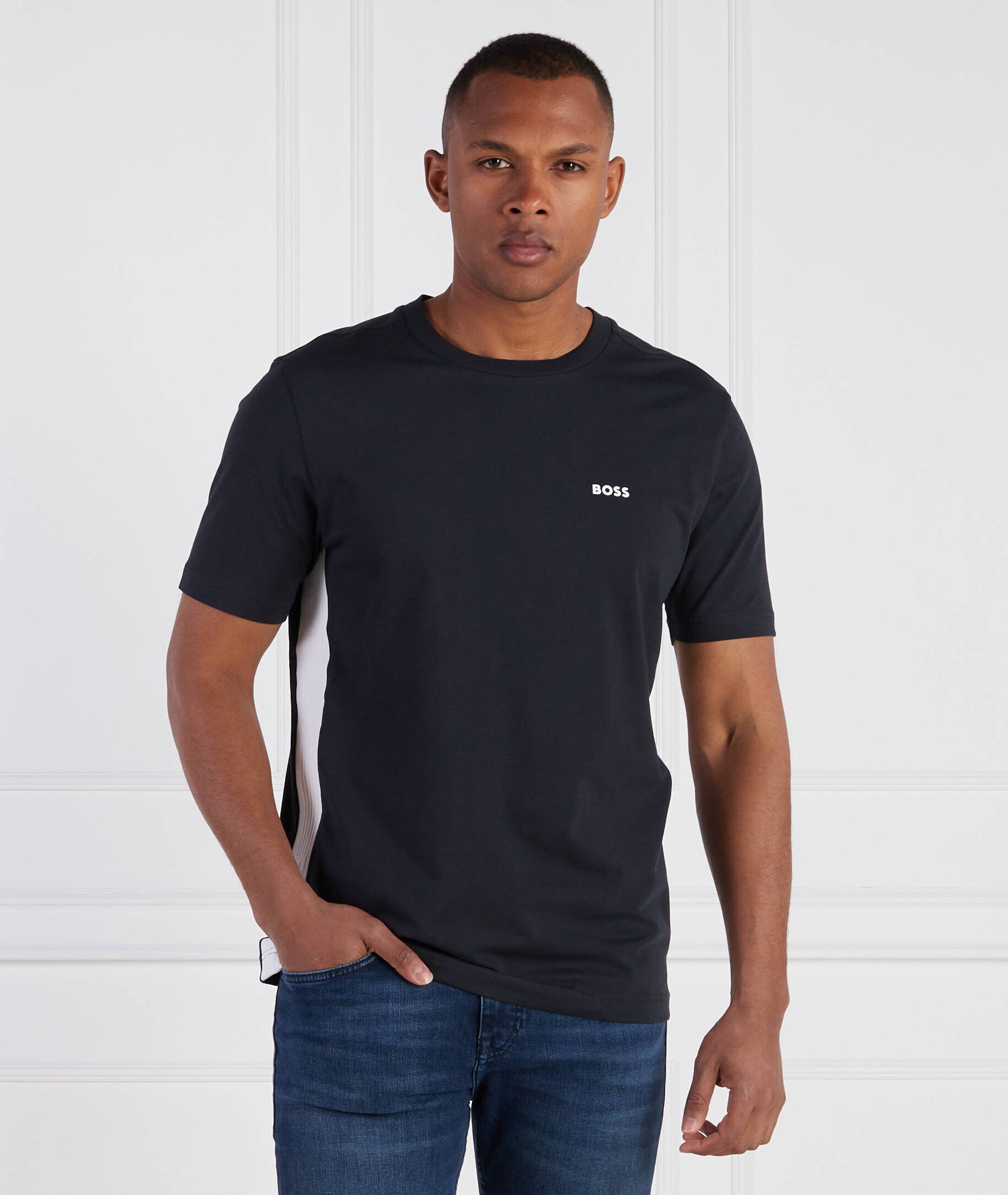 BOSS Green Tricou Tee Tape | Custom fit