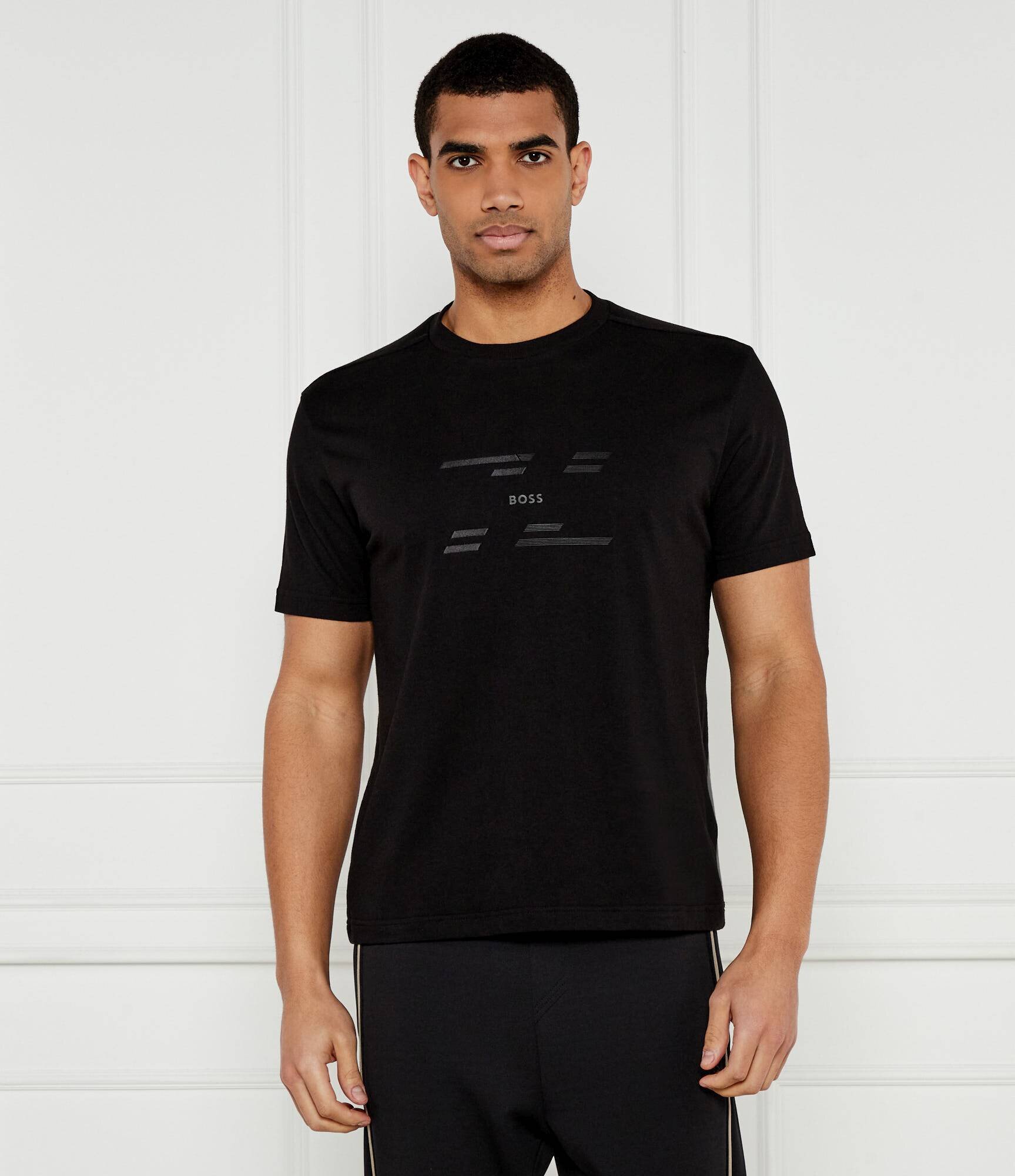 BOSS Green Tricou Tee Tape HJ | Regular Fit