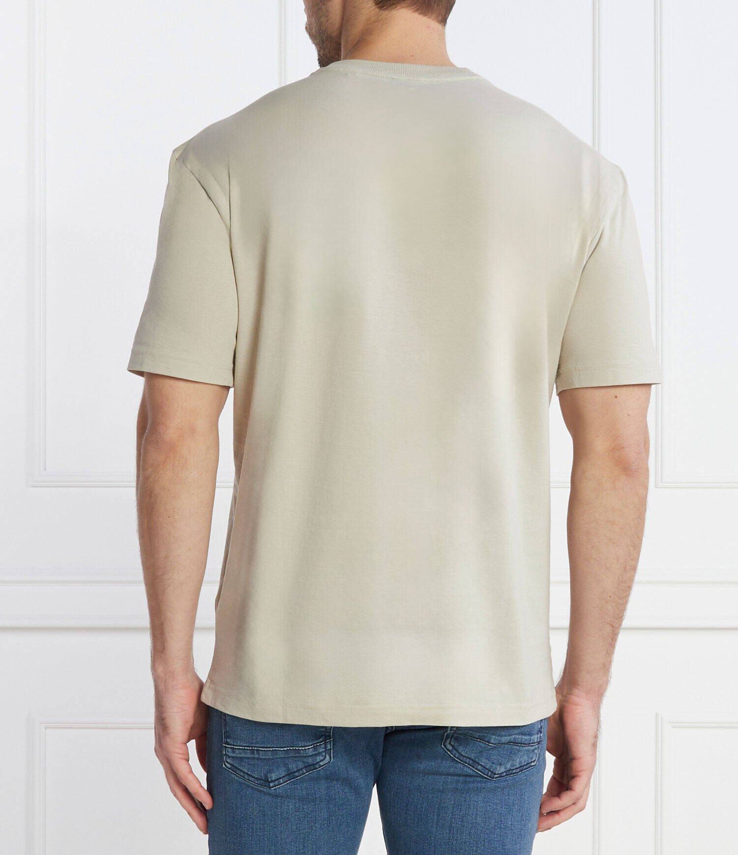 BOSS Green Tricou Tee Titanium | Regular Fit