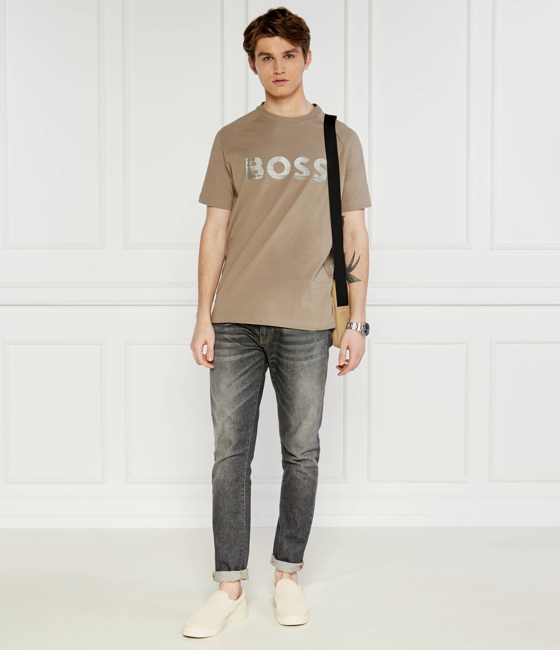 BOSS Green Tricou Teebero | Regular Fit