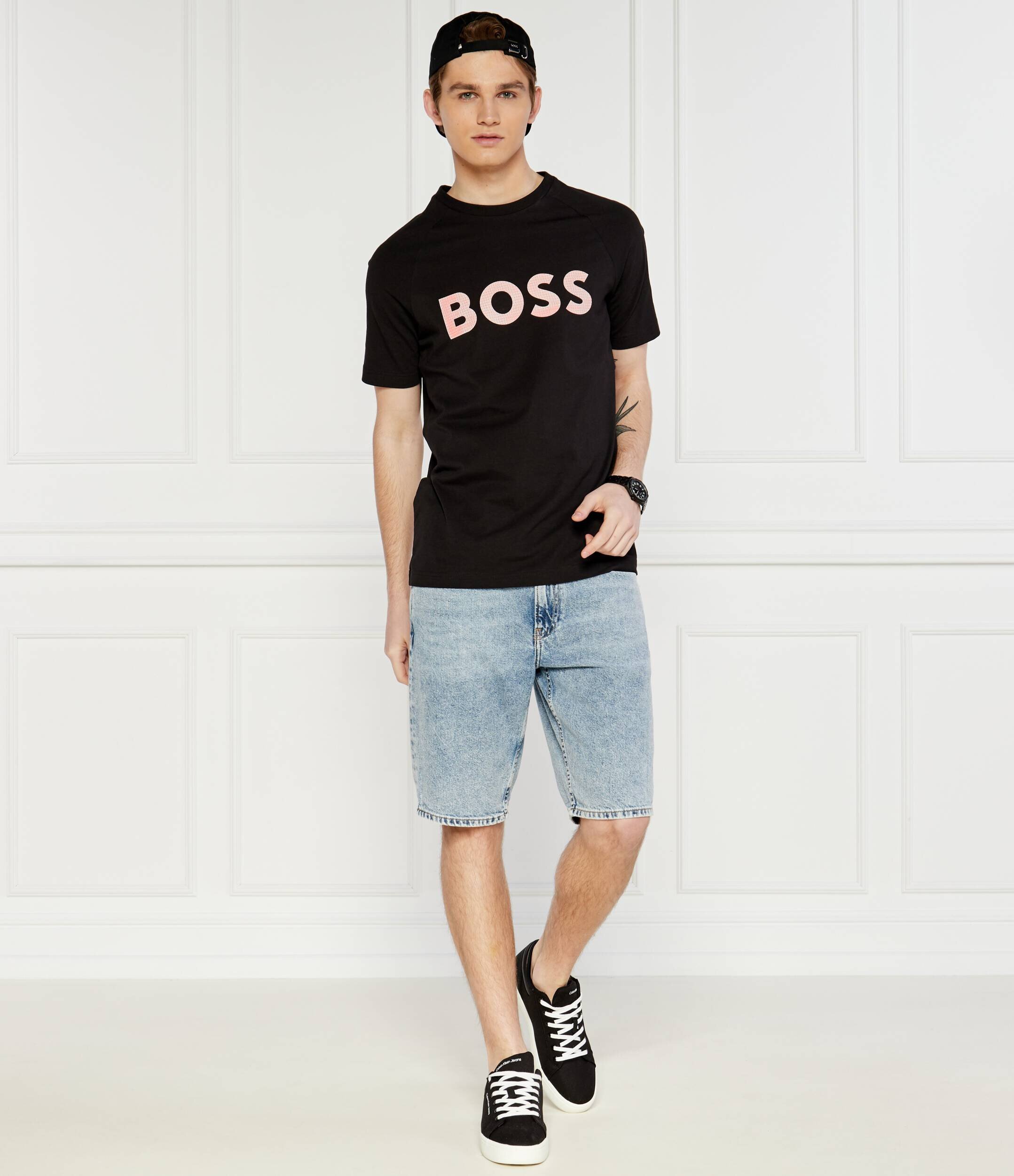 BOSS Green Tricou Teebero | Regular Fit