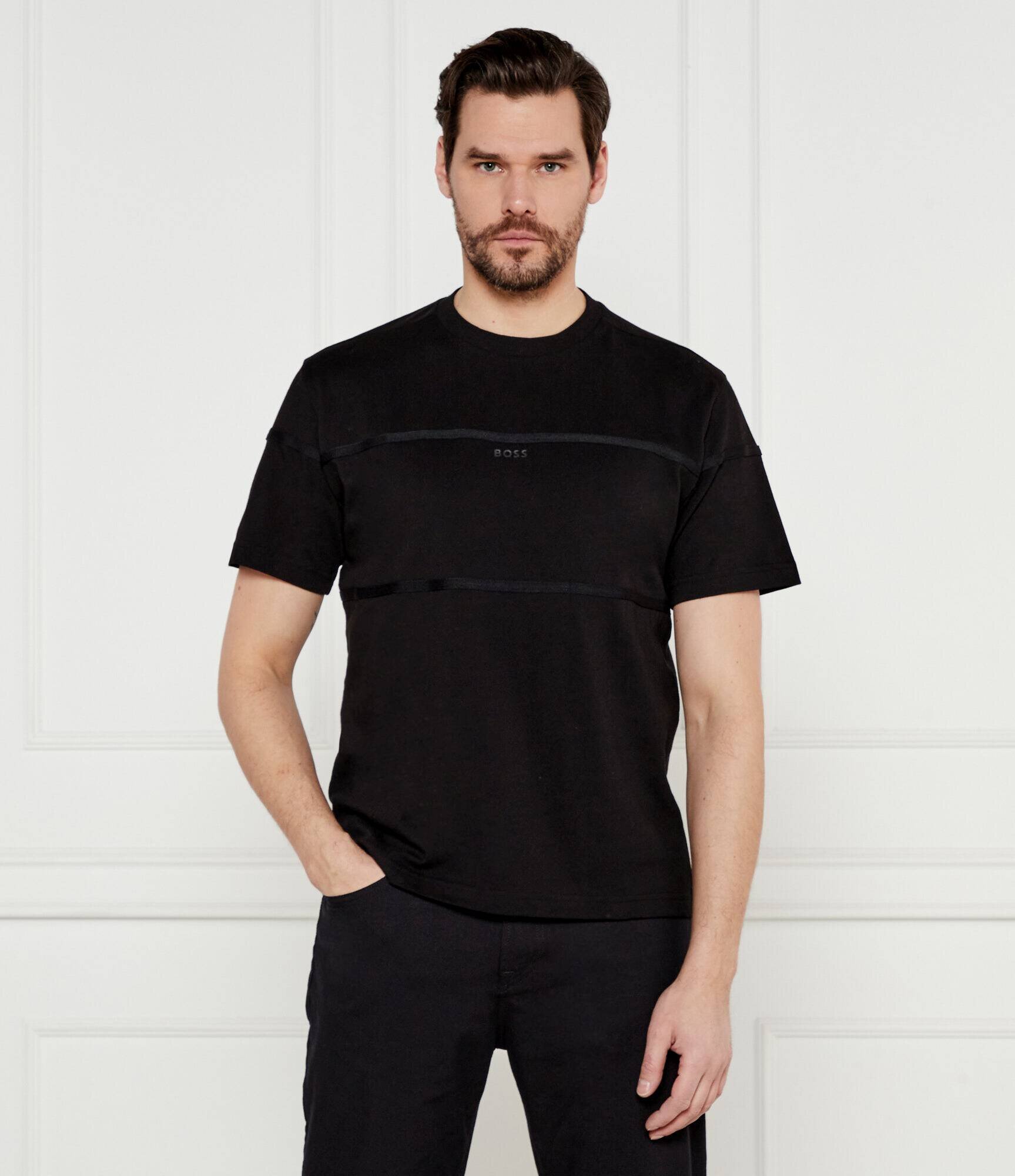 BOSS Green Tricou Tercy Tape HJ | Loose fit
