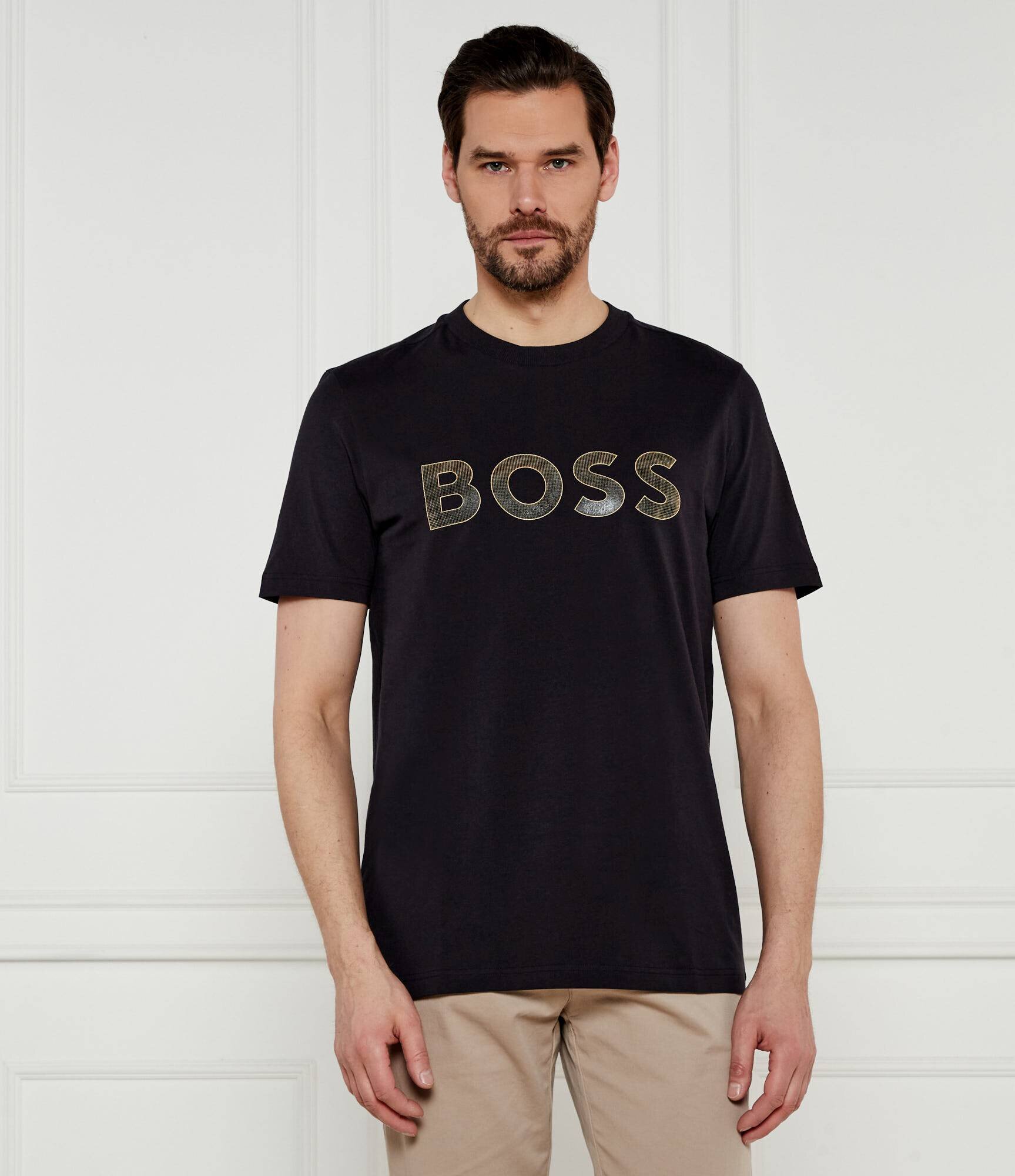BOSS Green Tricou TL Logo | regular fit | stretch