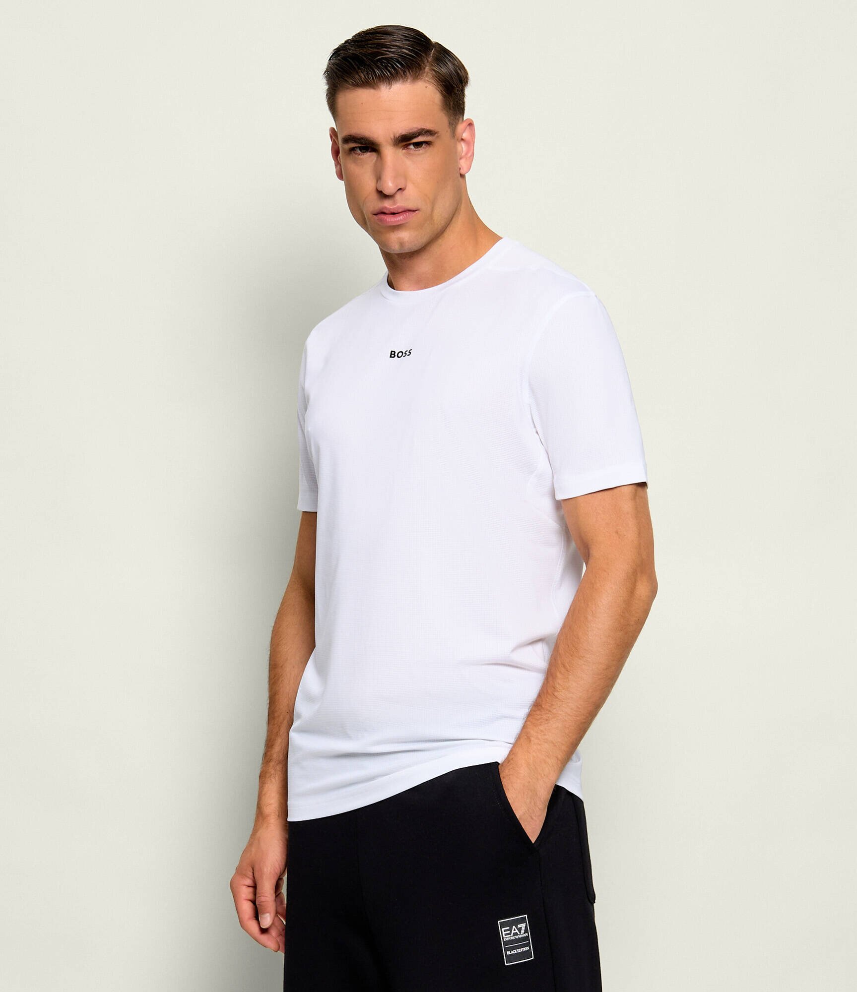 BOSS Green Tricou TS_Active | Slim Fit | stretch