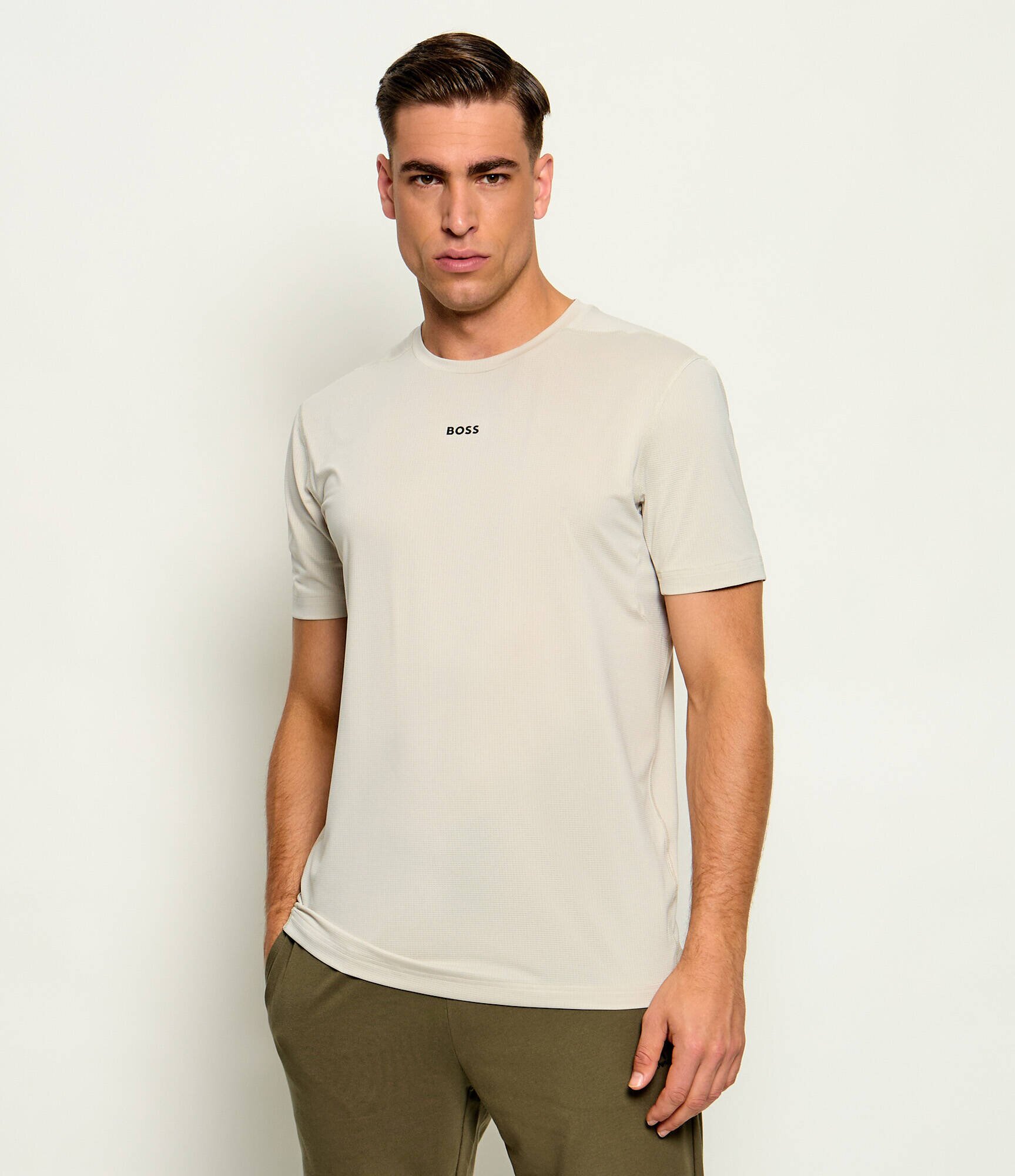 BOSS Green Tricou TS_Active | Slim Fit | stretch