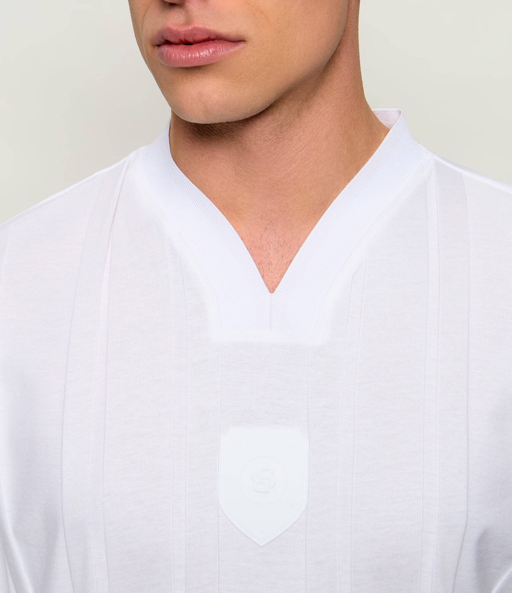 BOSS Green Tricou TS_BB BC Lux GRX | Relaxed fit