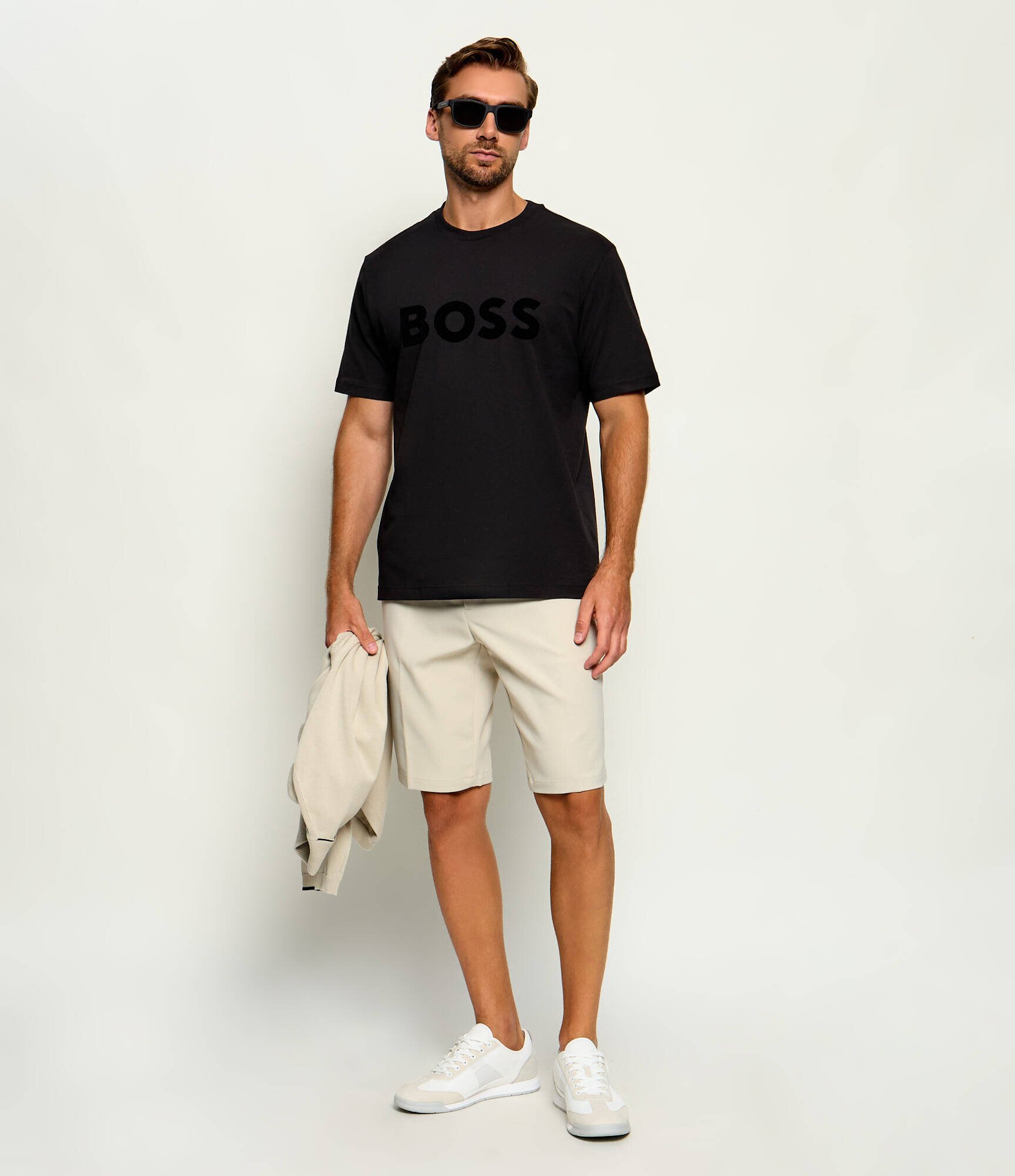BOSS Green Tricou TS_Cord Logo | regular fit | stretch
