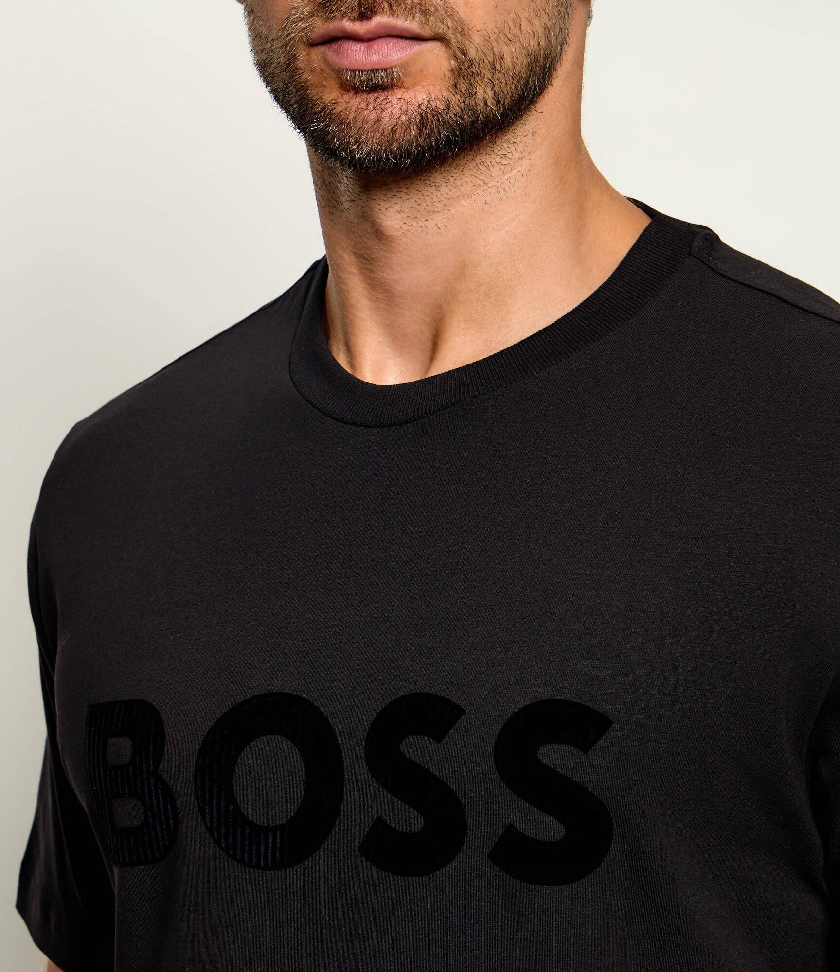 BOSS Green Tricou TS_Cord Logo | regular fit | stretch
