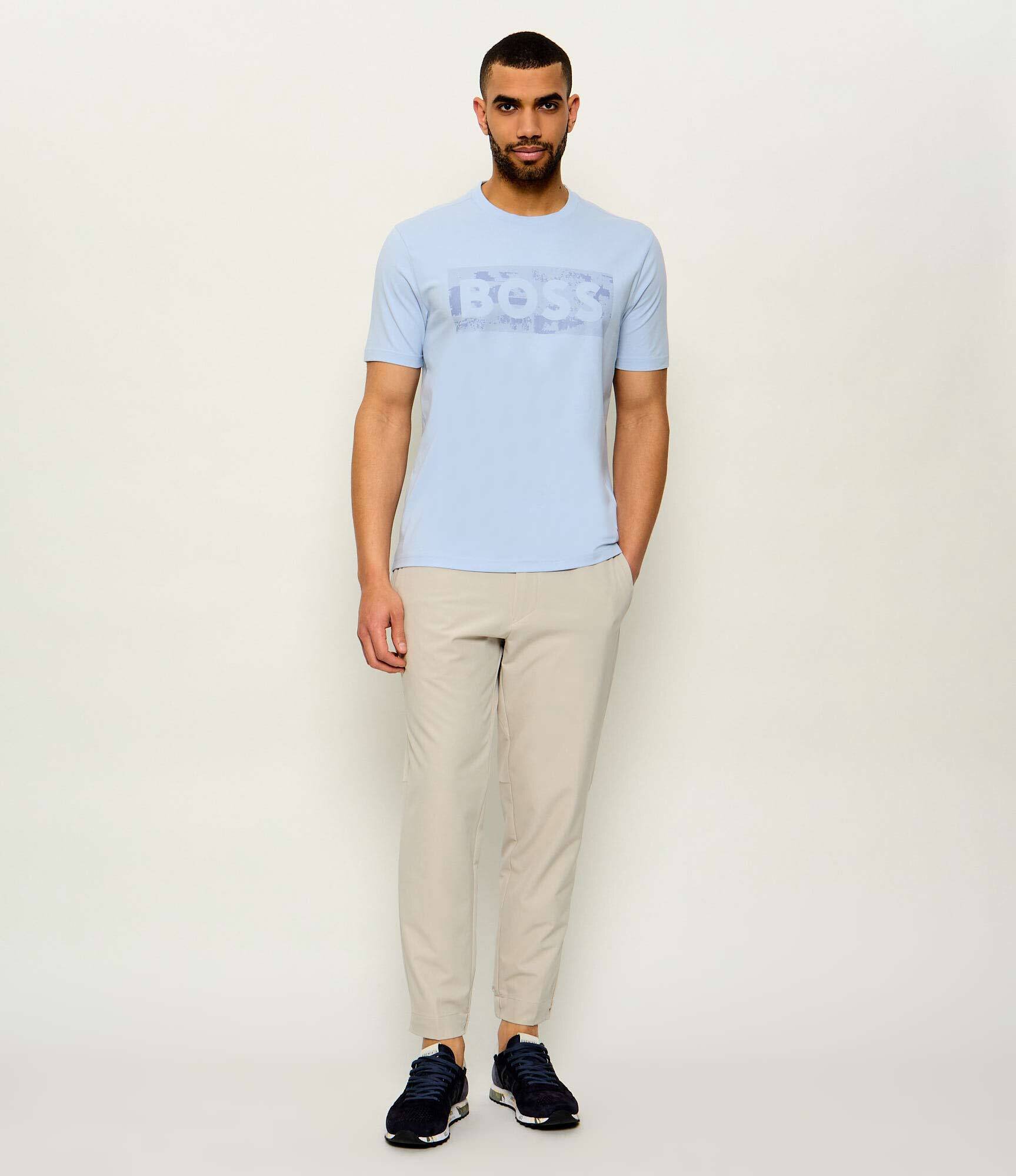 BOSS Green Tricou TS_Globe | regular fit | stretch