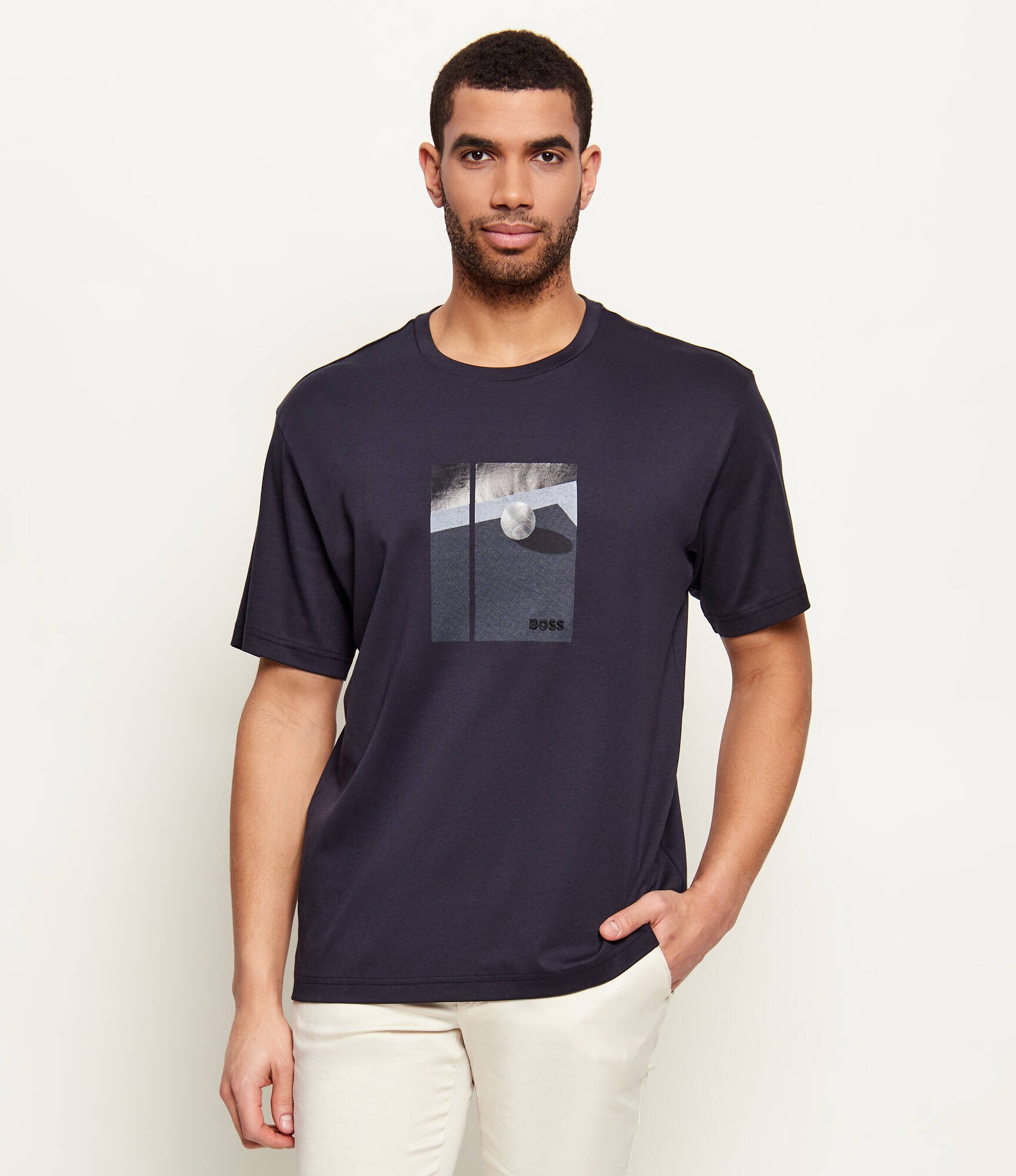 BOSS Green Tricou TS_Join | Relaxed fit