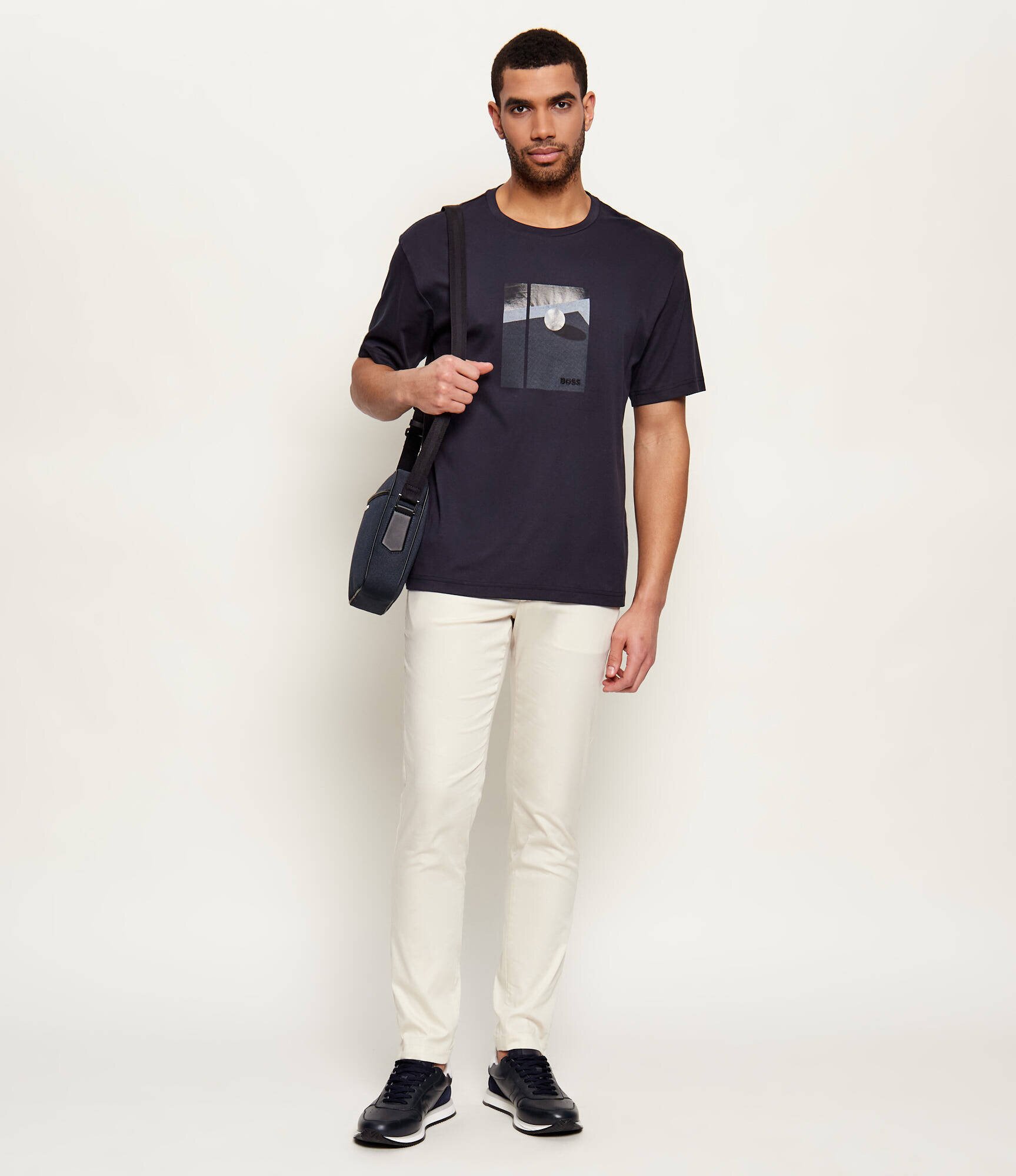 BOSS Green Tricou TS_Join | Relaxed fit
