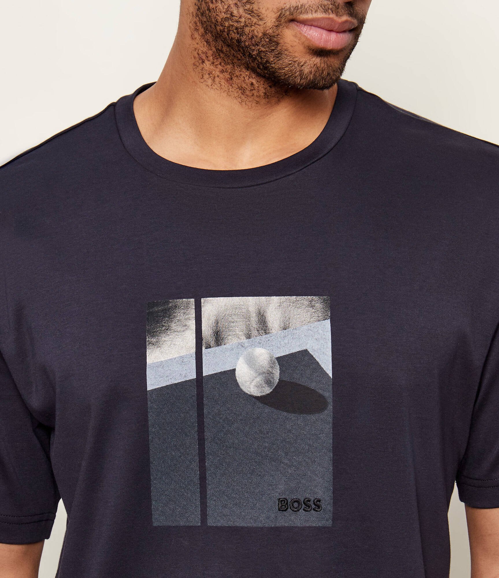 BOSS Green Tricou TS_Join | Relaxed fit