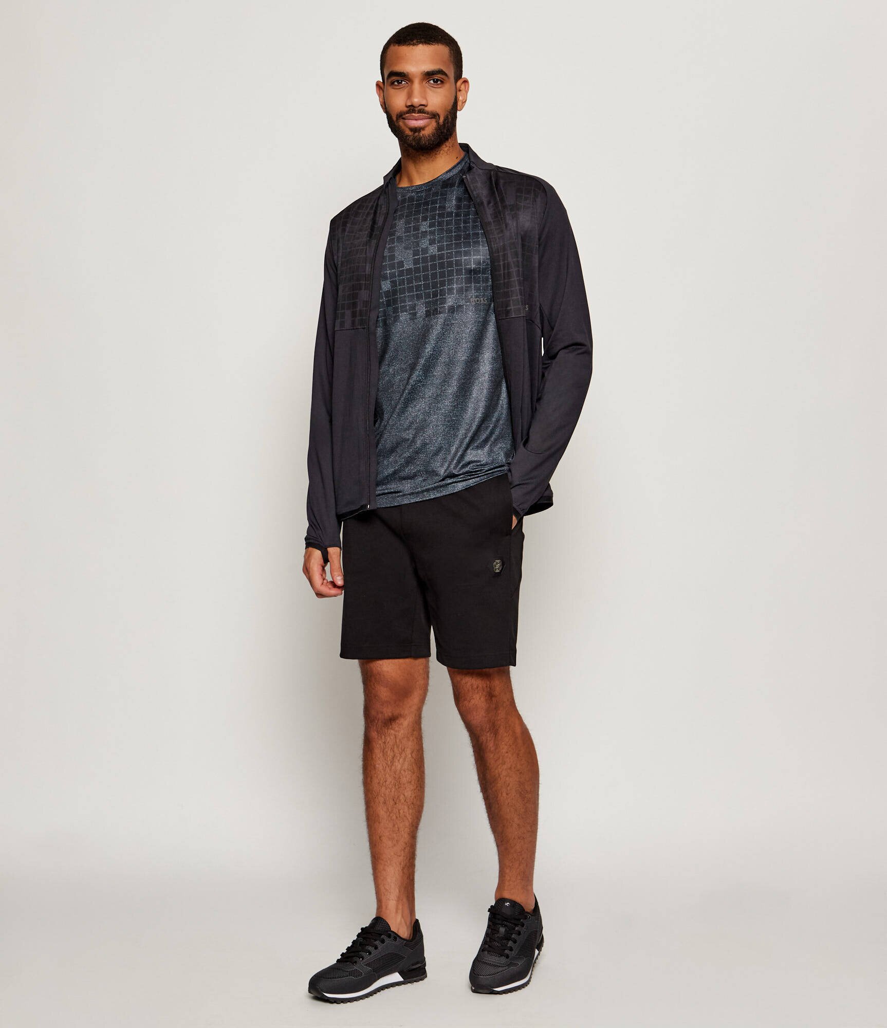BOSS Green Tricou TS_Jump Tech SJ | Slim Fit | stretch