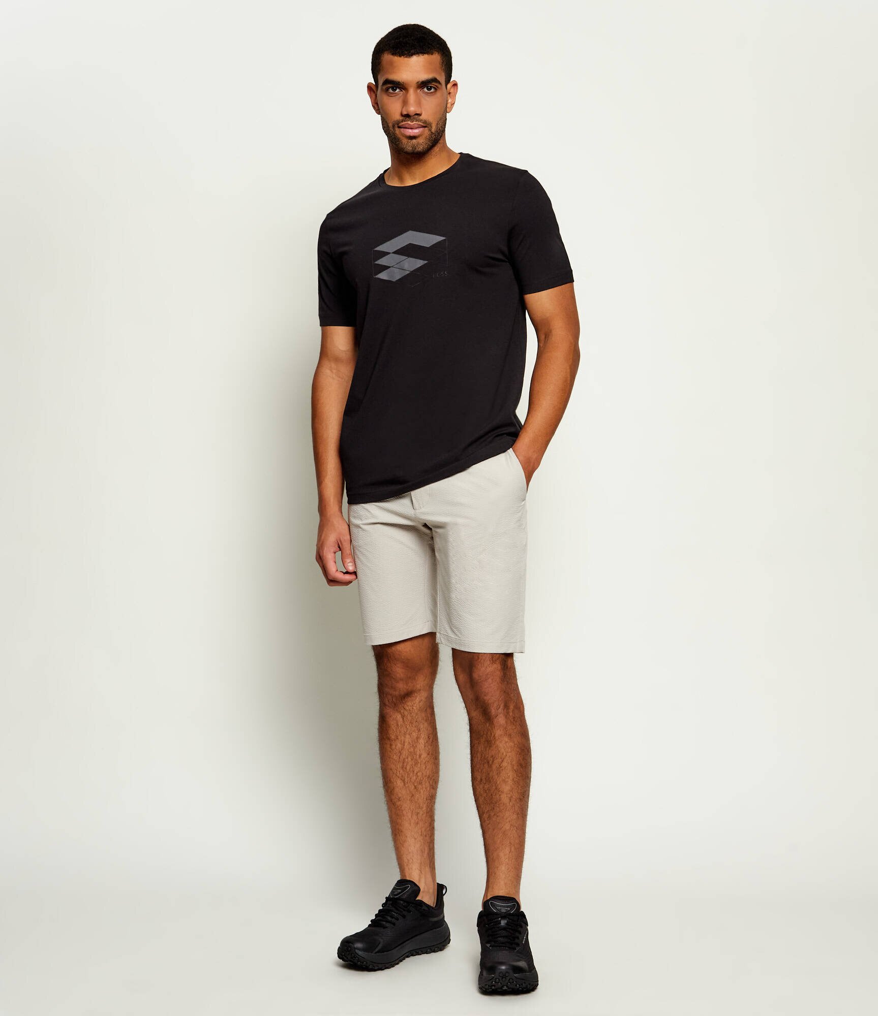 BOSS Green Tricou TS_Network Flag 2 | regular fit