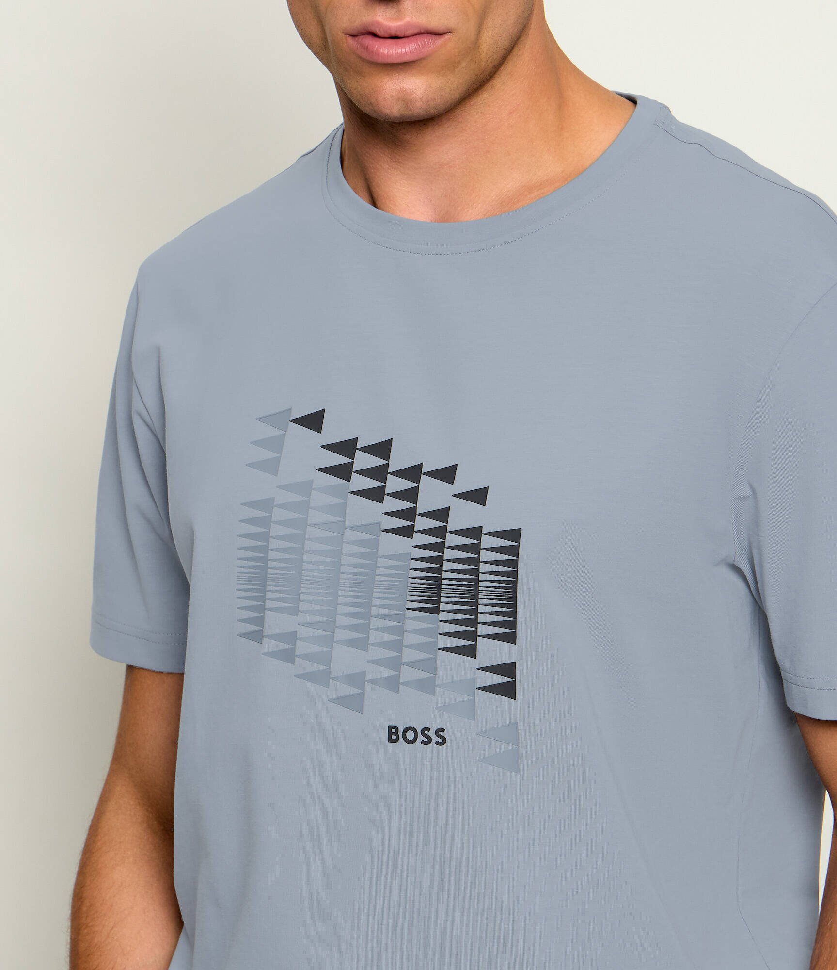 BOSS Green Tricou TS_Network Flag | regular fit