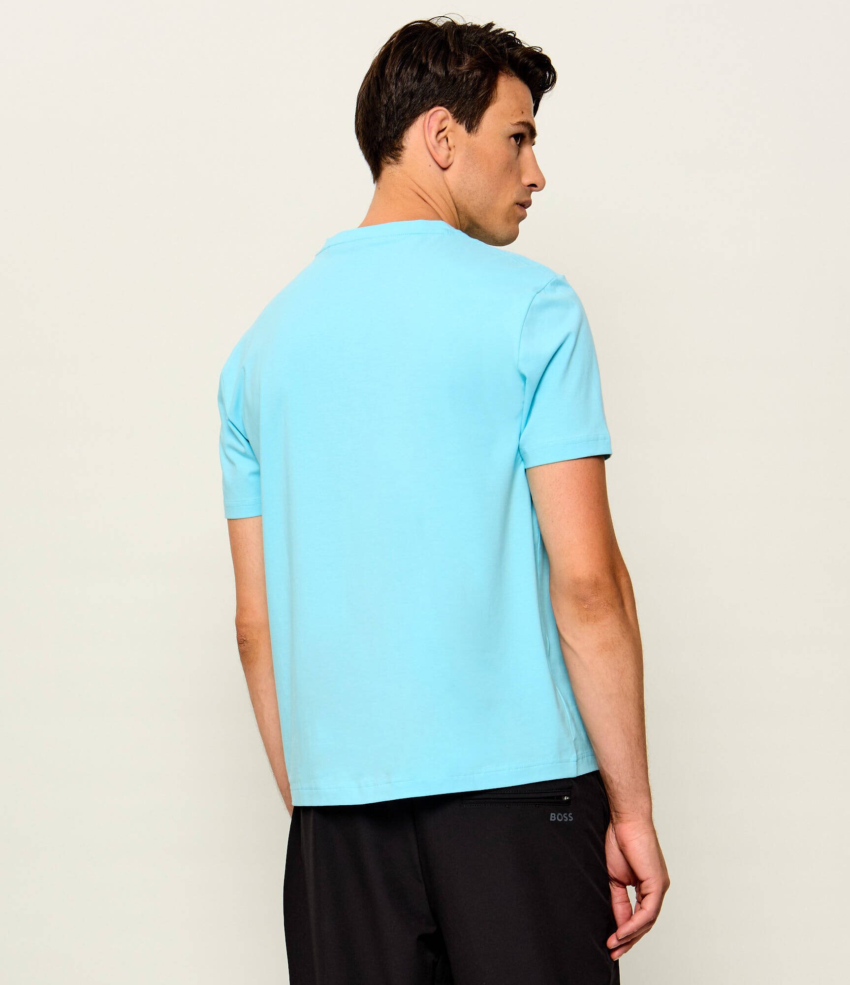 BOSS Green Tricou TS_Network Flag | regular fit